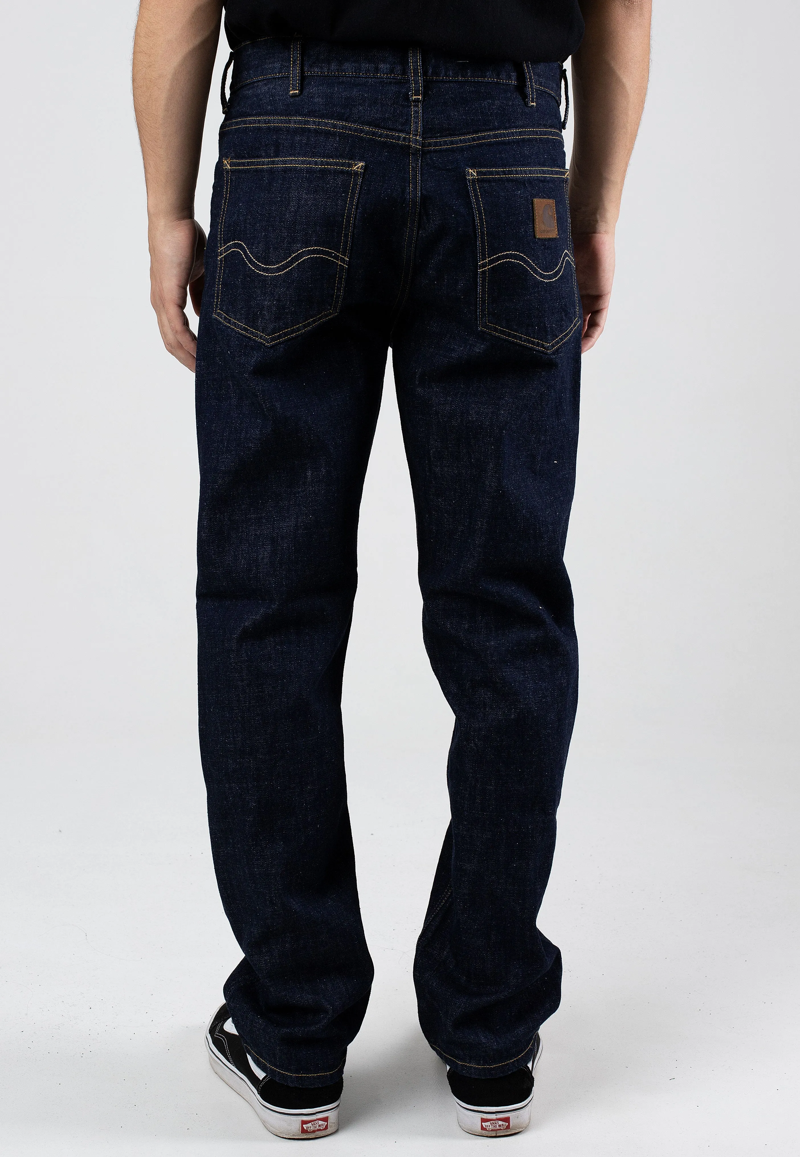 Carhartt WIP - Marlow Rinsed Blue - Jeans Simple Touch