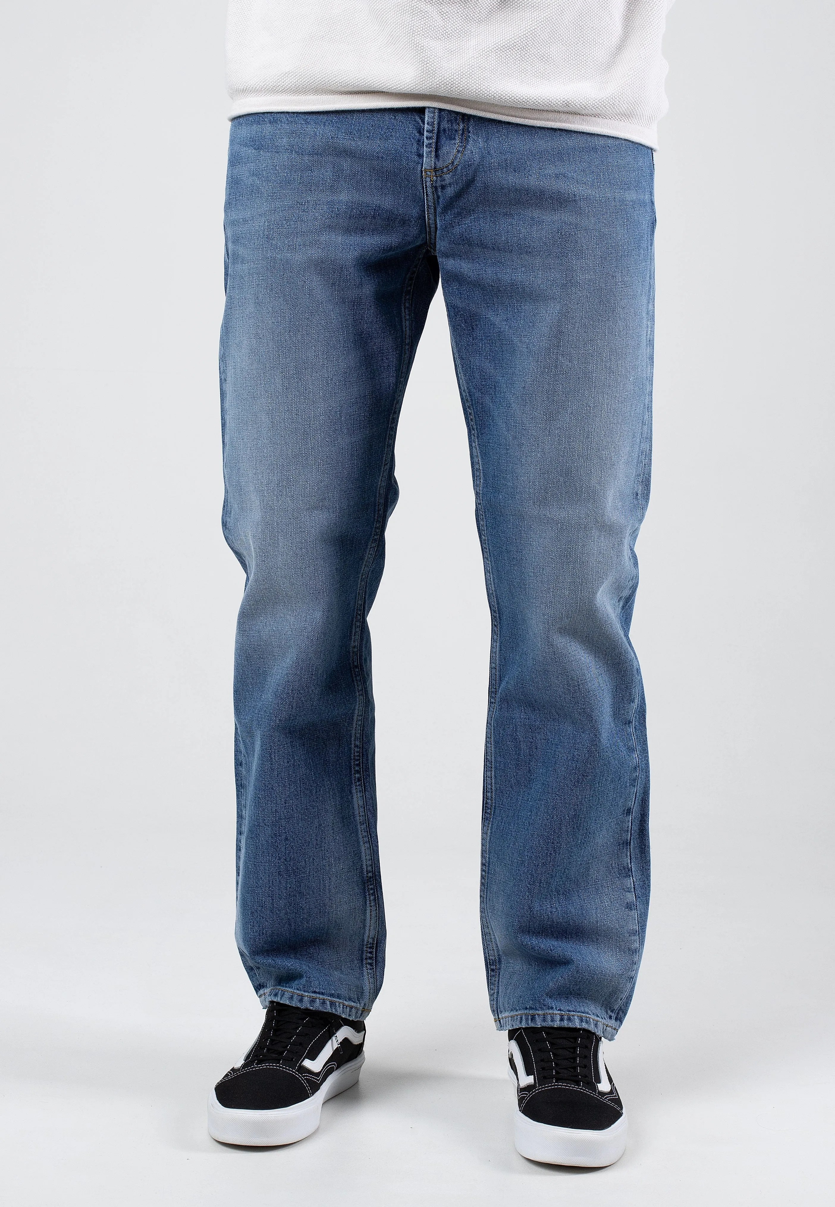 Classic Wear Slim Mood Fit Carhartt WIP - Marlow Worn Bleached Blue - Jeans