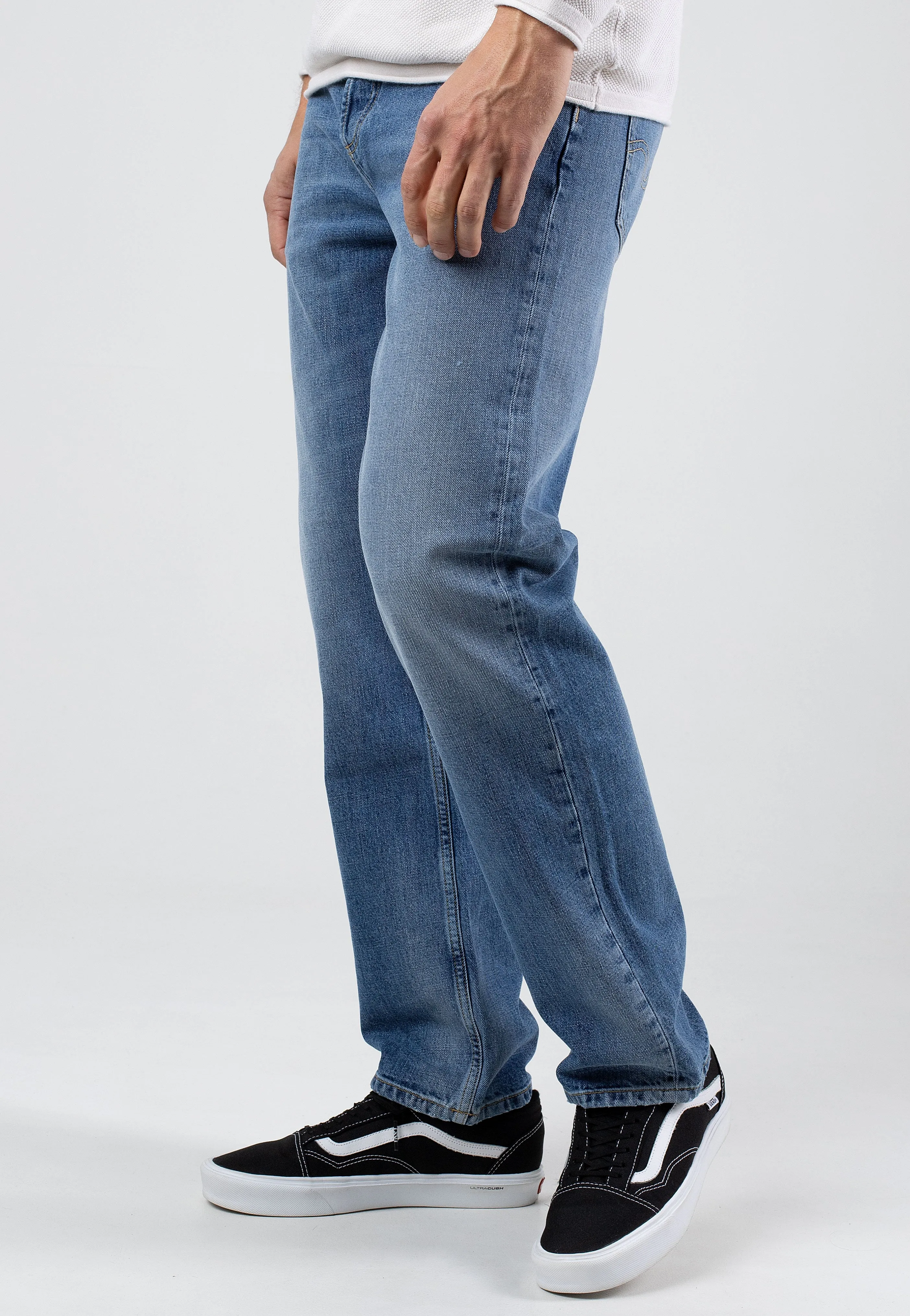 Carhartt WIP - Marlow Worn Bleached Blue - Jeans Ready to Wear