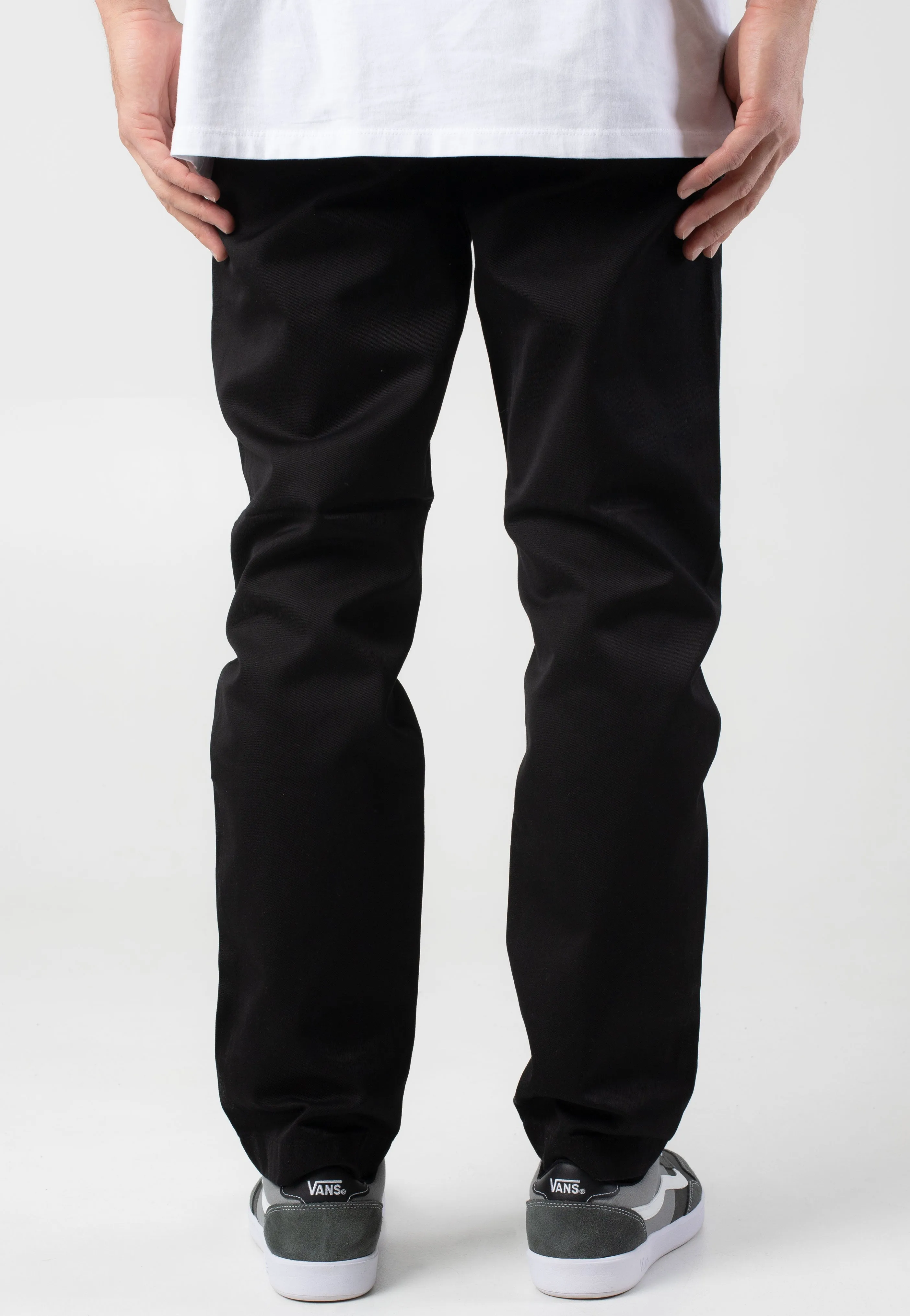 Carhartt WIP - Master Rinsed Black - Pants Stylish Waist