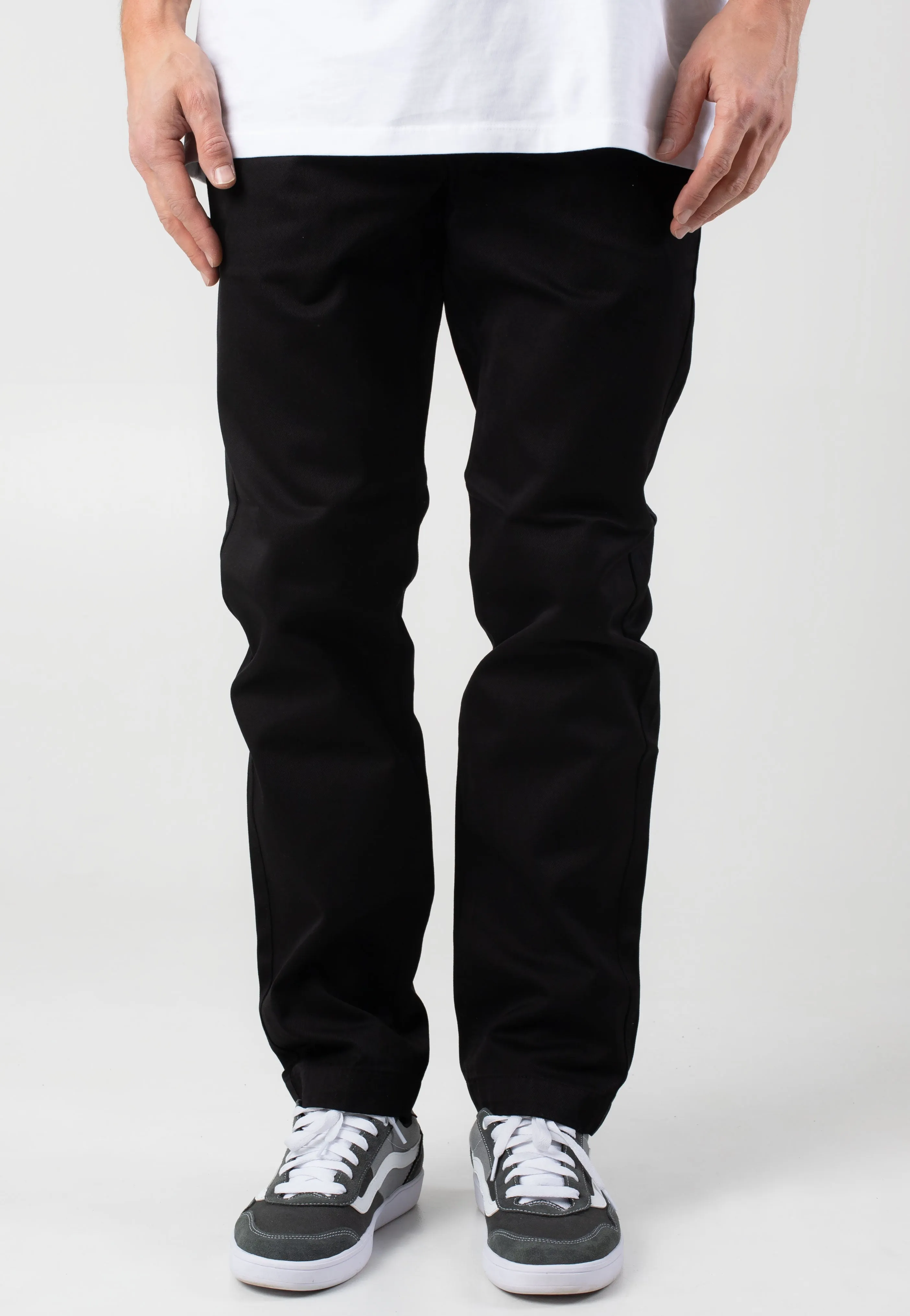 Carhartt WIP - Master Rinsed Black - Pants Stylish Fit