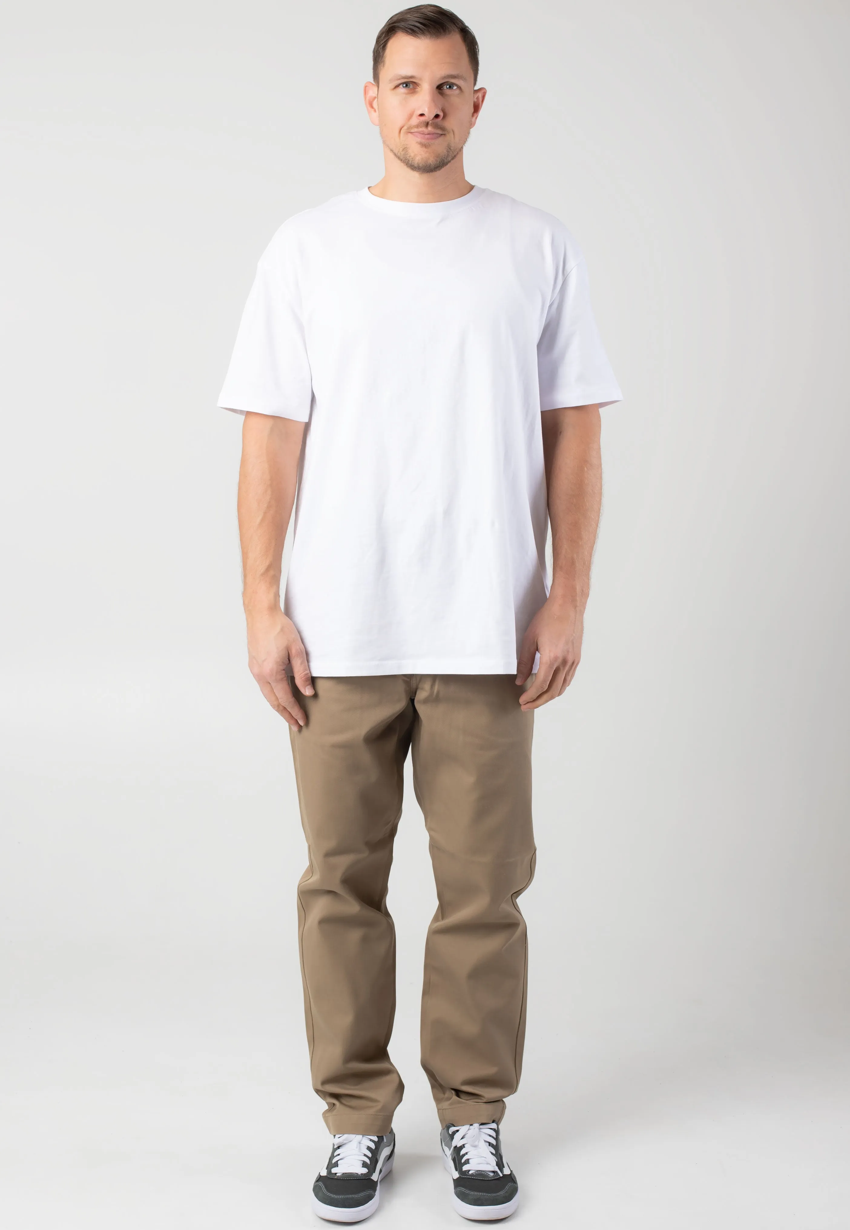 Carhartt WIP - Master Rinsed Leather - Pants elegant design