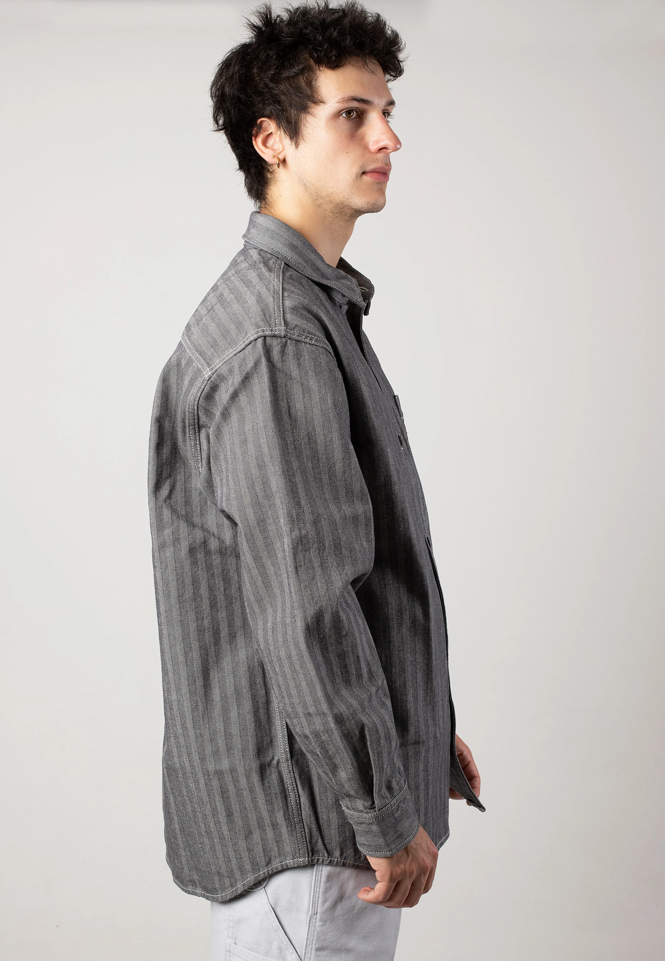 Carhartt WIP - Menard Rinsed Grey - Jacket Anti - pilling