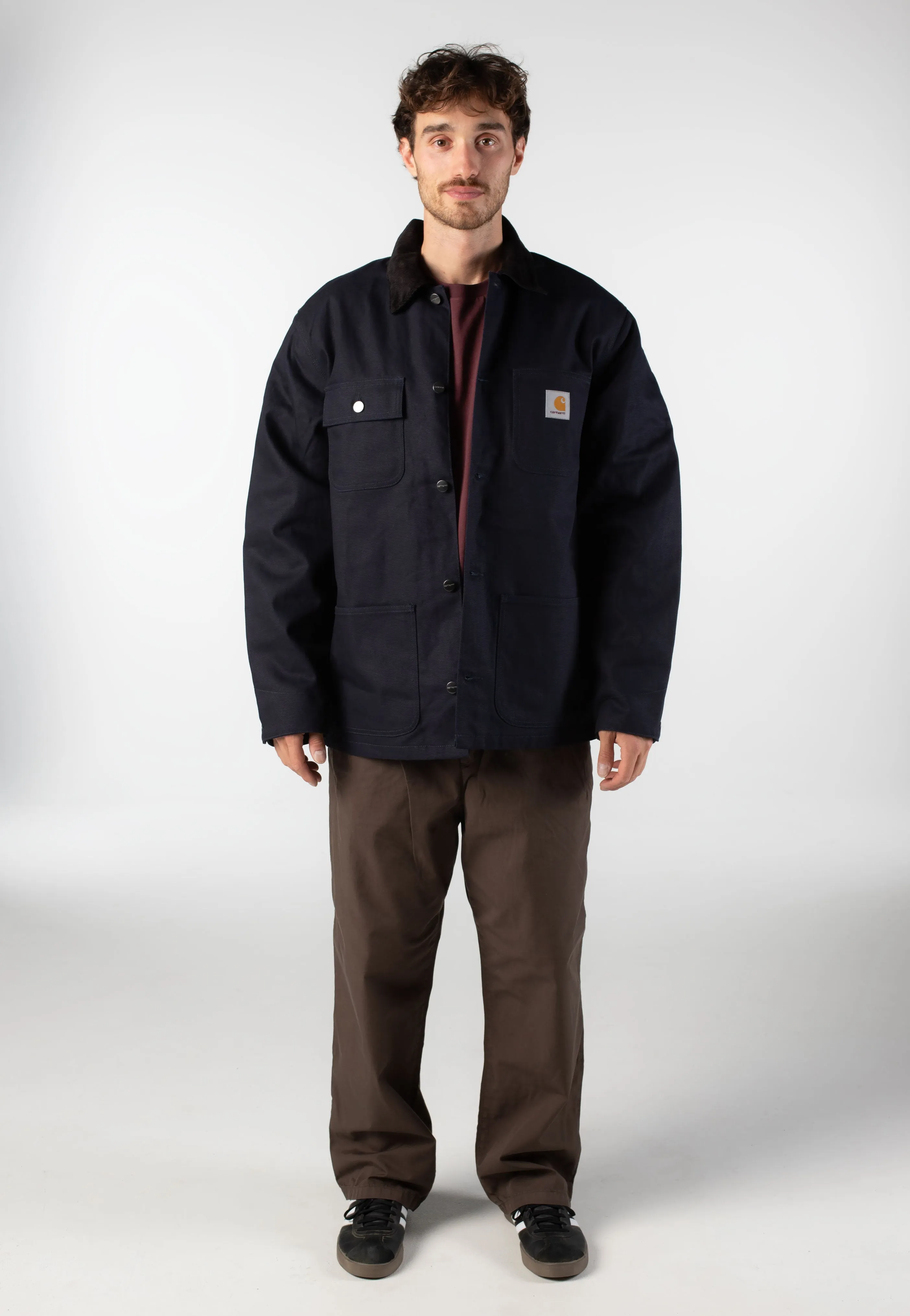 Carhartt WIP - Michigan Rigid Dark Navy/Black - Jacket Canvas