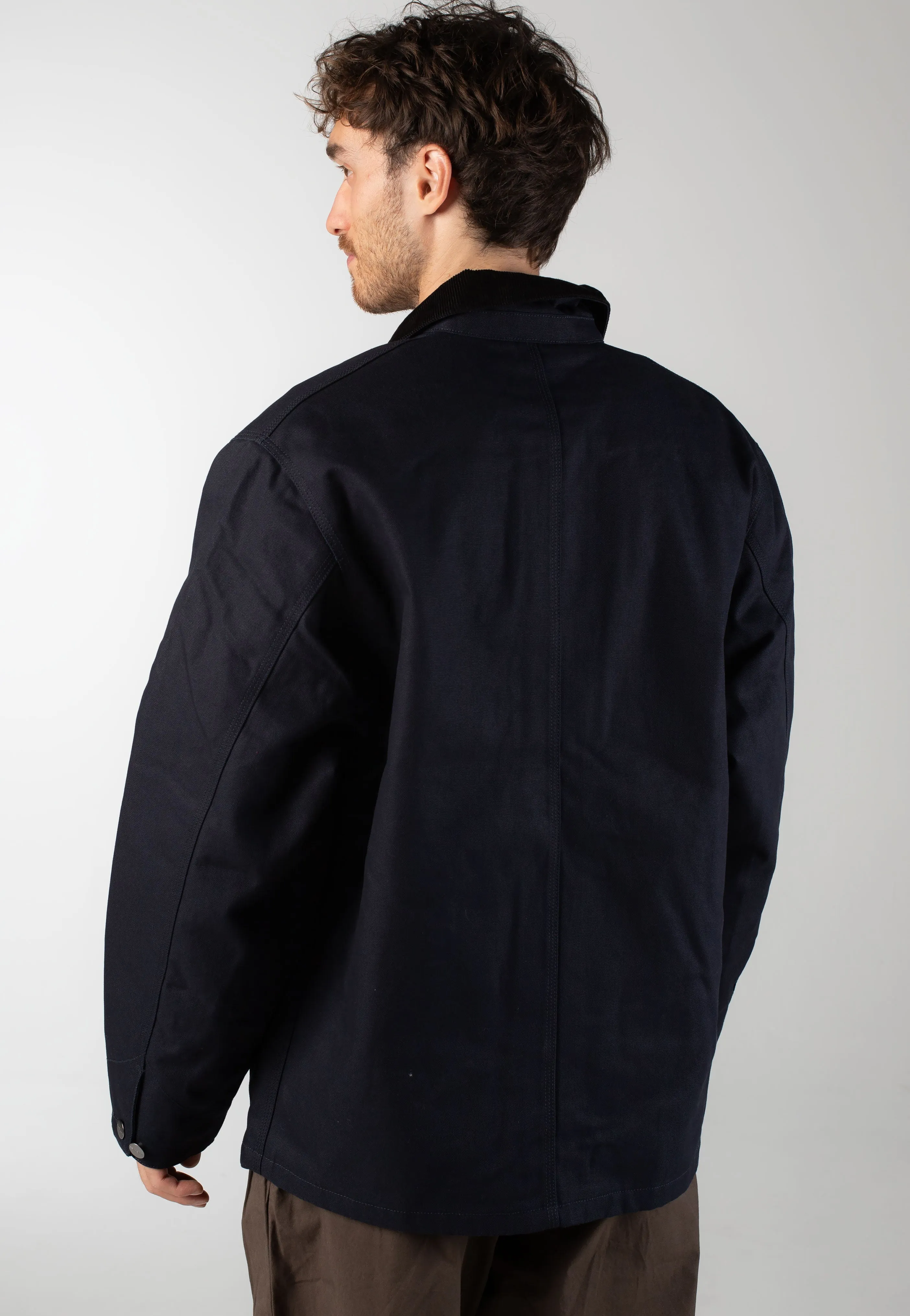 Carhartt WIP - Michigan Rigid Dark Navy/Black - Jacket Canvas