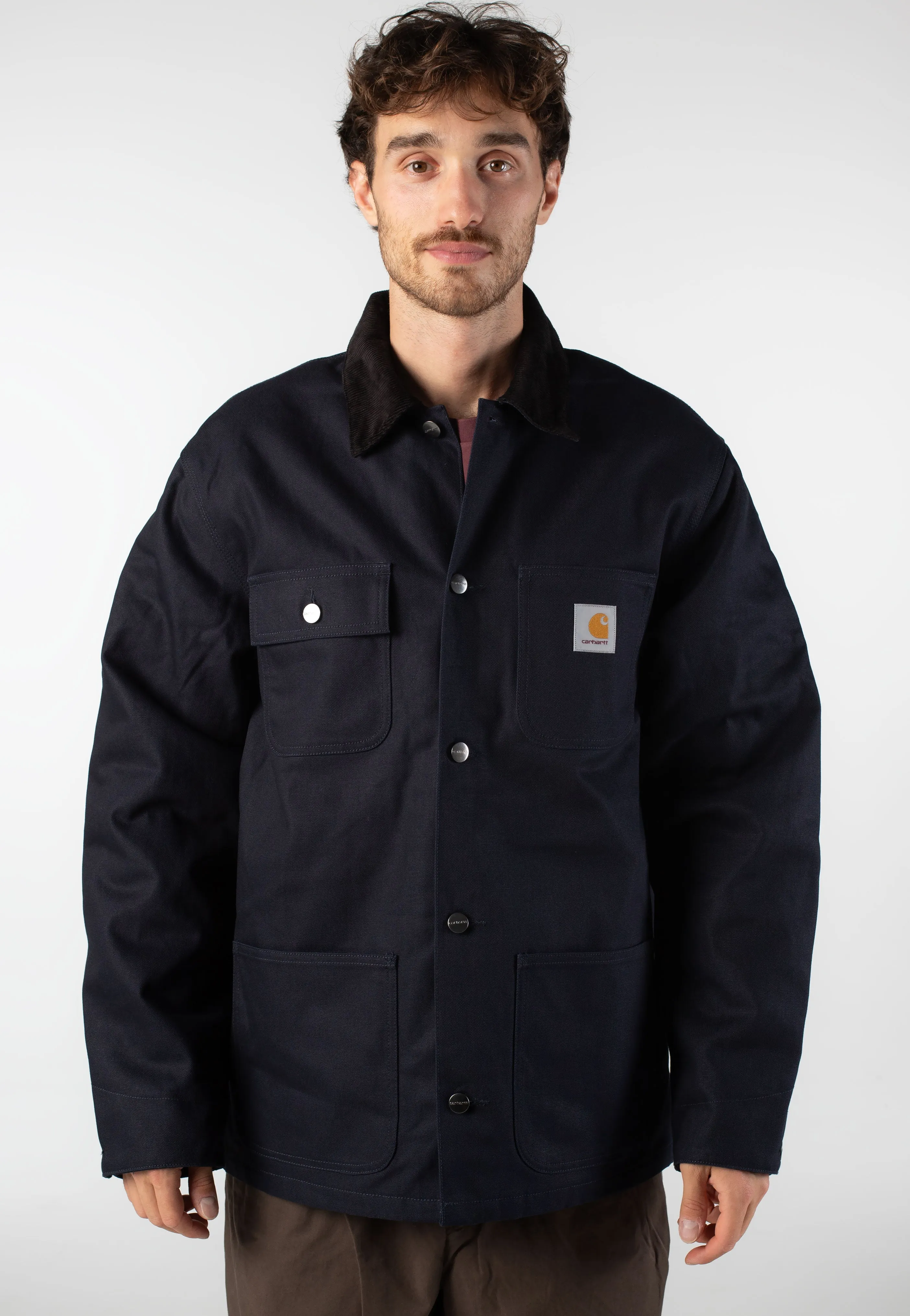 Carhartt WIP - Michigan Rigid Dark Navy/Black - Jacket Canvas