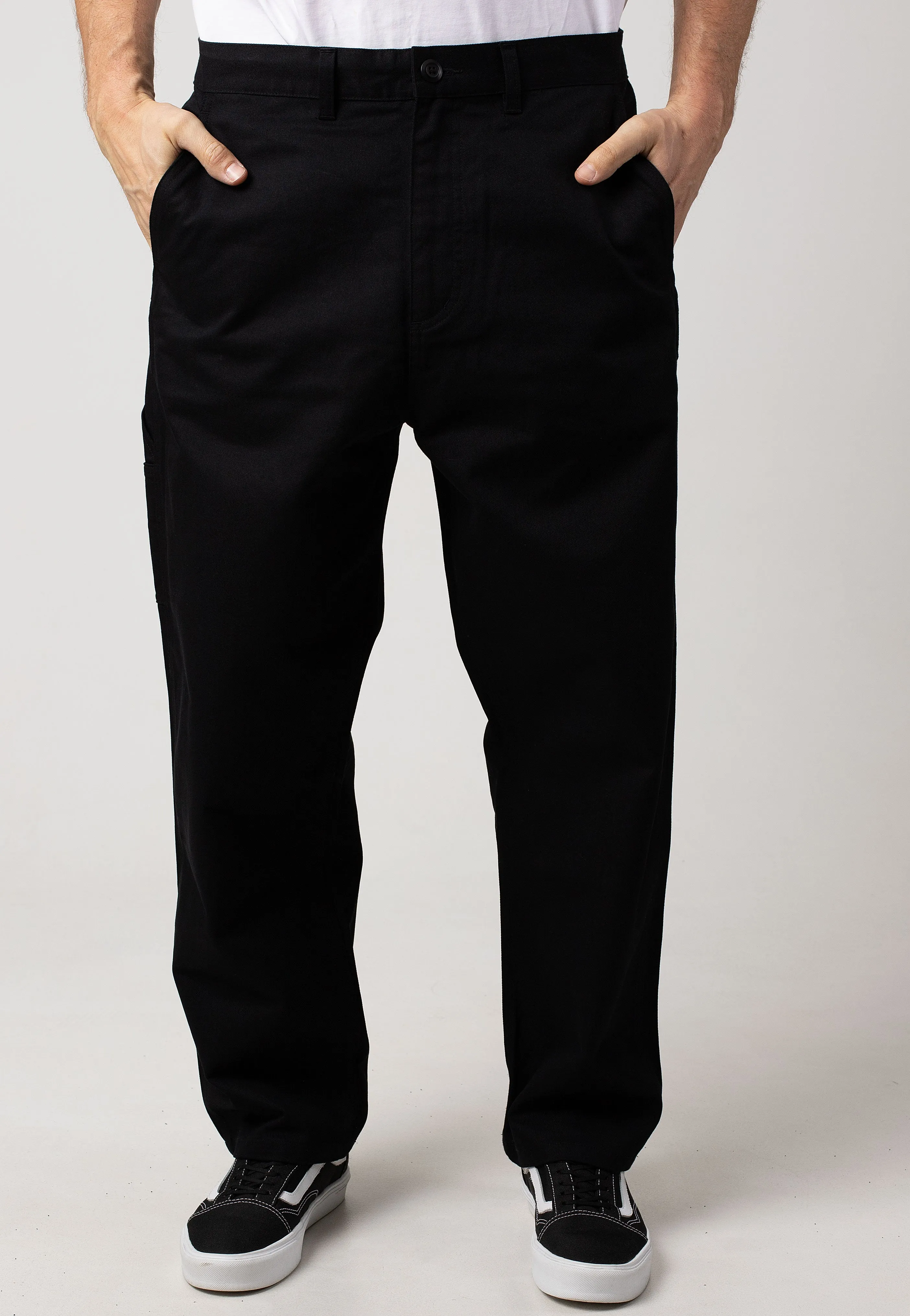 Carhartt WIP - Midland Black - Jeans Chill Mode Eco Friendly Lightweight Modern