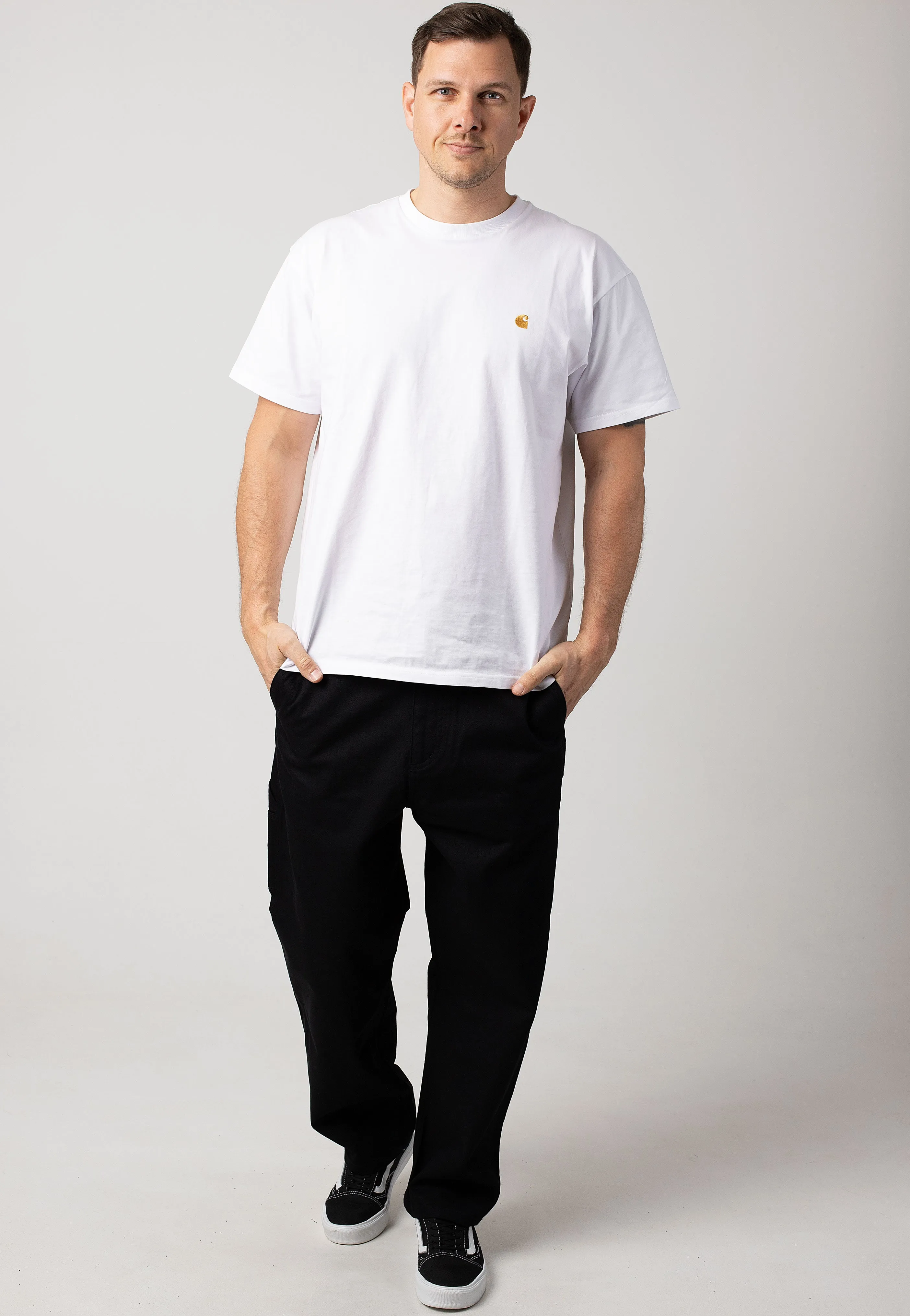 Carhartt WIP - Midland Black - Jeans Vintage feel