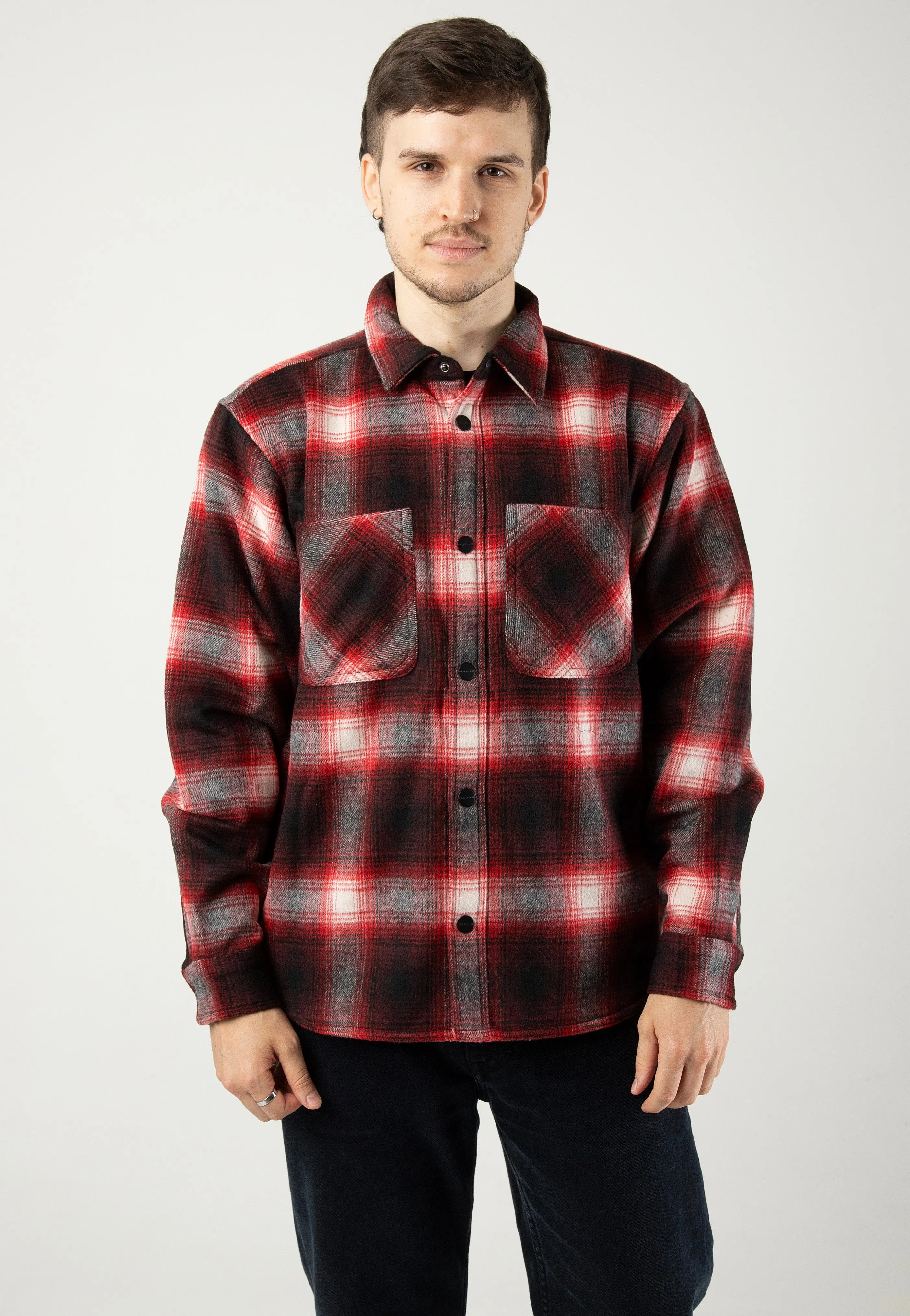 Carhartt WIP - Moreau Moreau Check/ Cherry - Jacket Roll