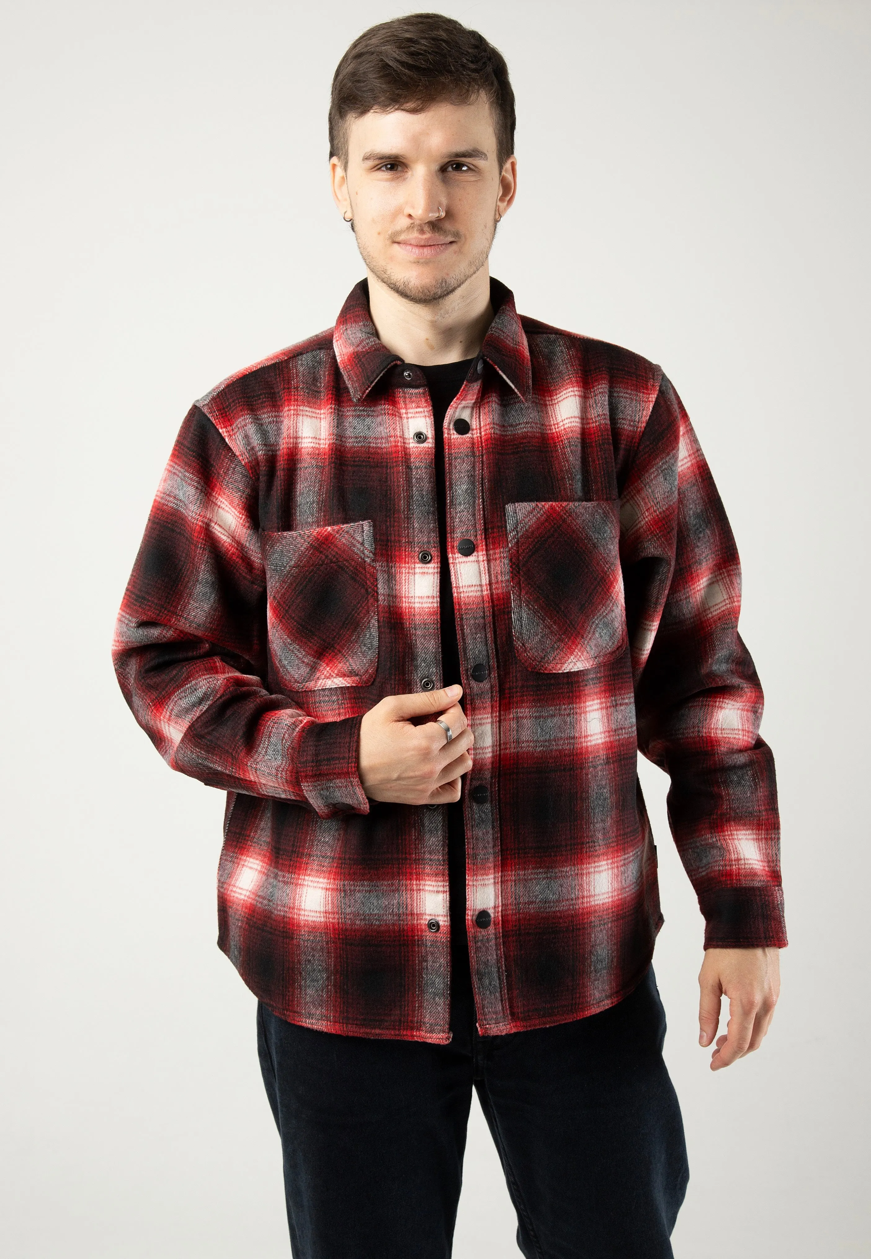 Carhartt WIP - Moreau Moreau Check/ Cherry - Jacket Functional Design