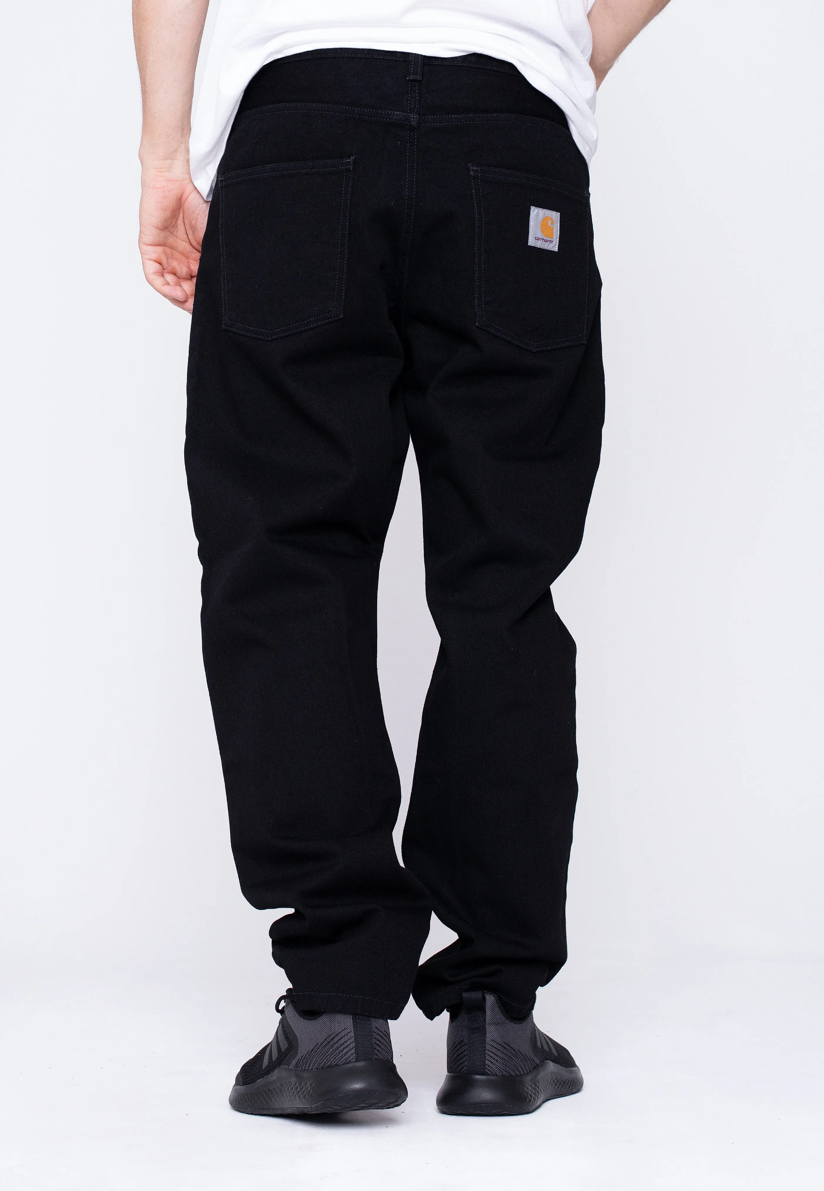 Carhartt WIP - Newel Black One Wash - Jeans Refined Detail