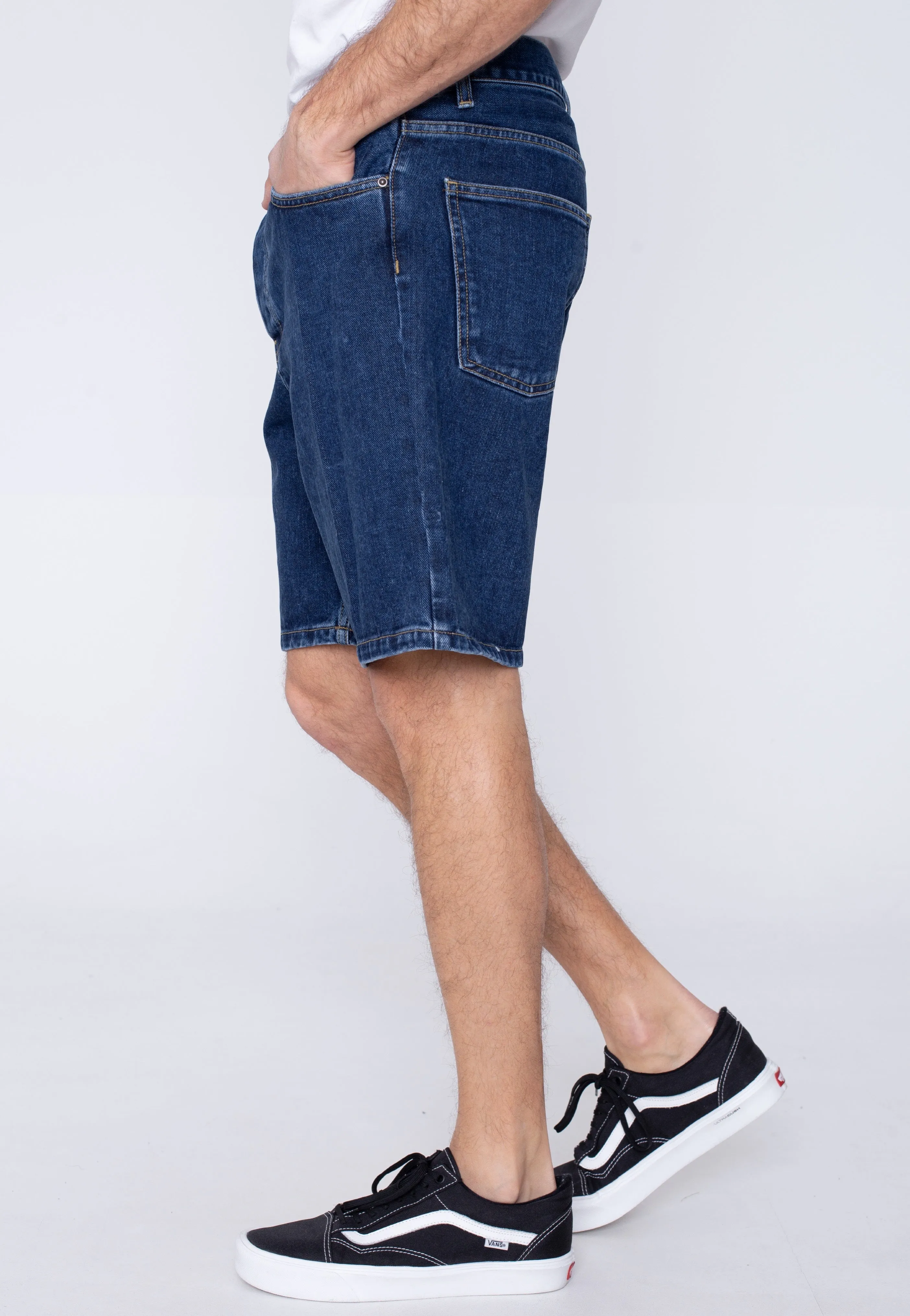 Carhartt WIP - Newel Blue Stone Washed - Shorts Relax Fit