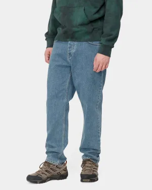 Carhartt WIP Newel Pant Relaxed Tapered Mens Jeans - Blue Stone Bleached | Carhartt WIP Jeans | JEANSTORE