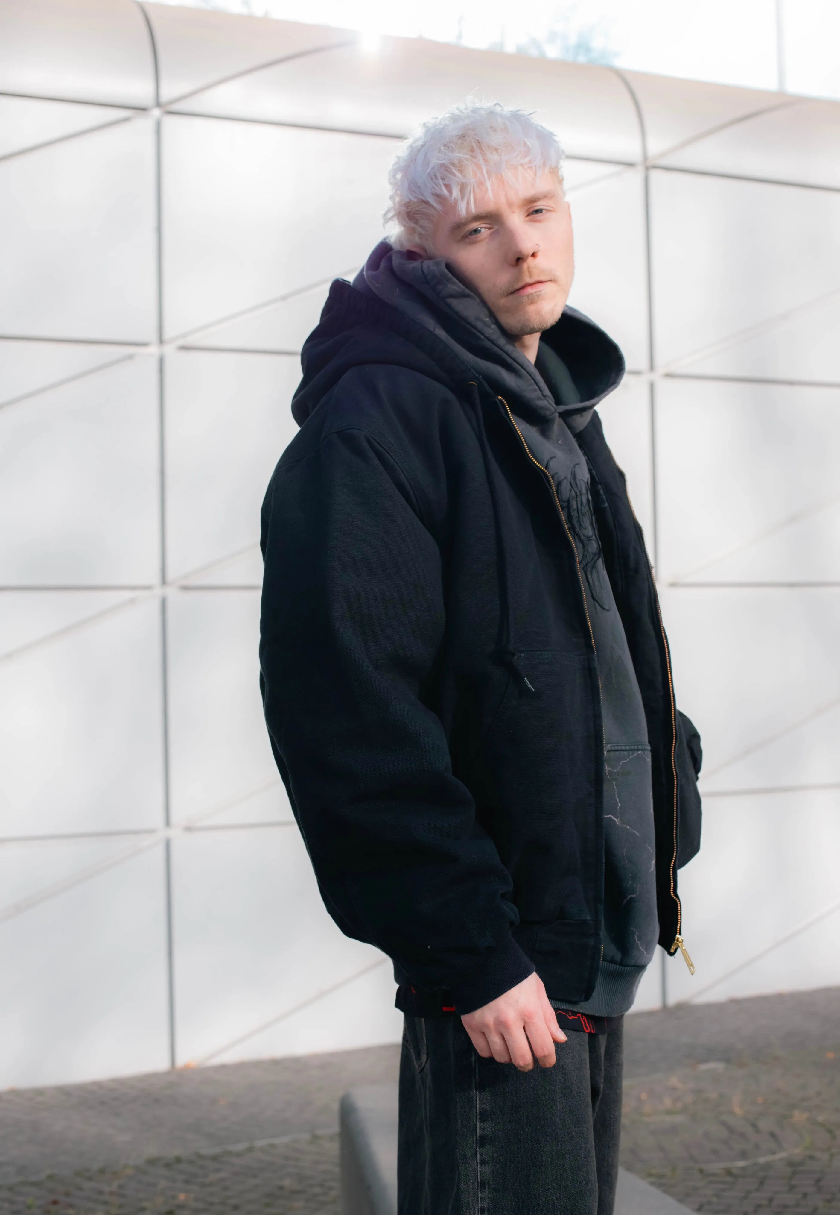 Carhartt WIP - OG Active Aged Canvas Black - Jacket Harmonica