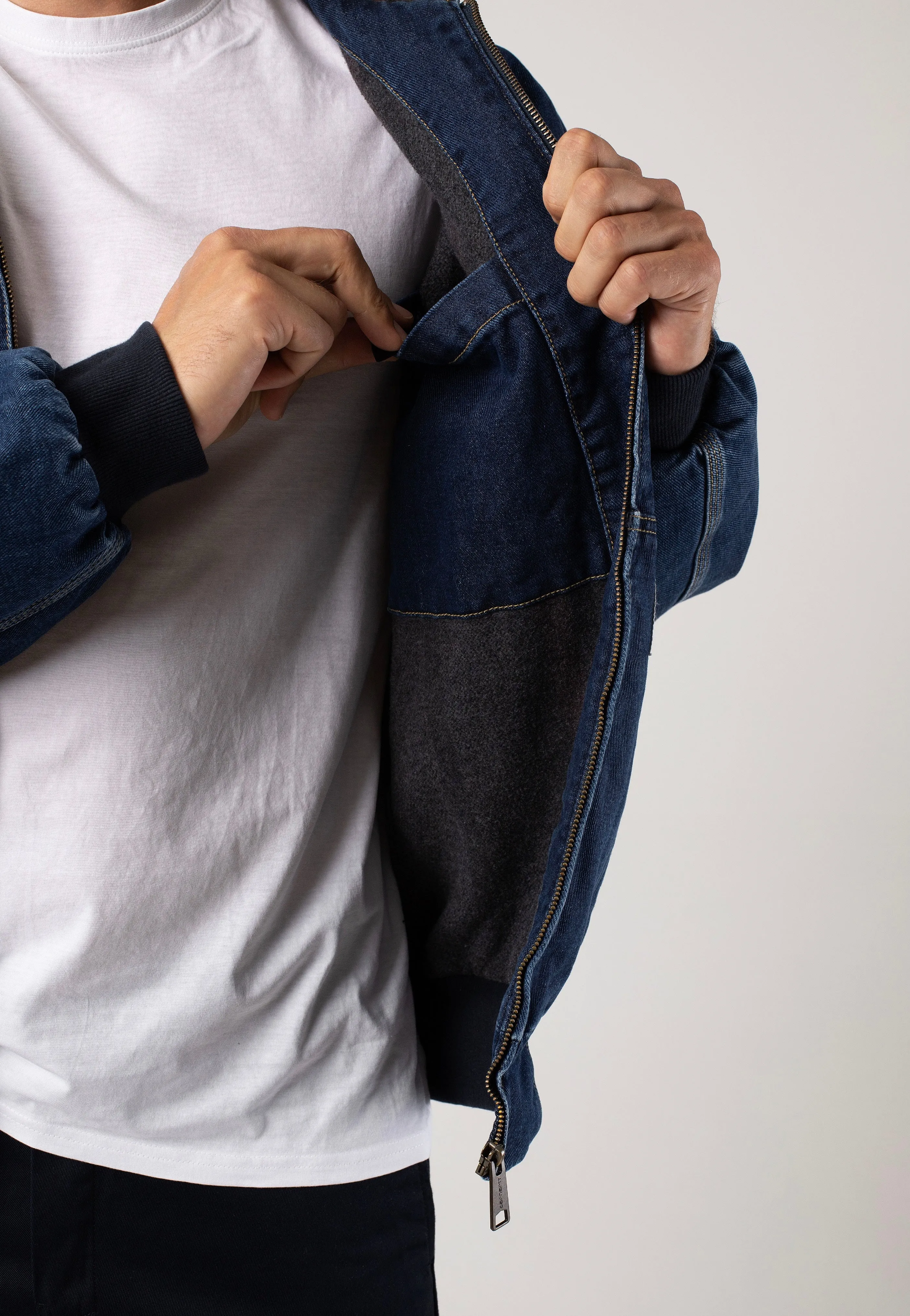 Carhartt WIP - OG Active Stone Washed Blue - Jacket Adjustable Feature