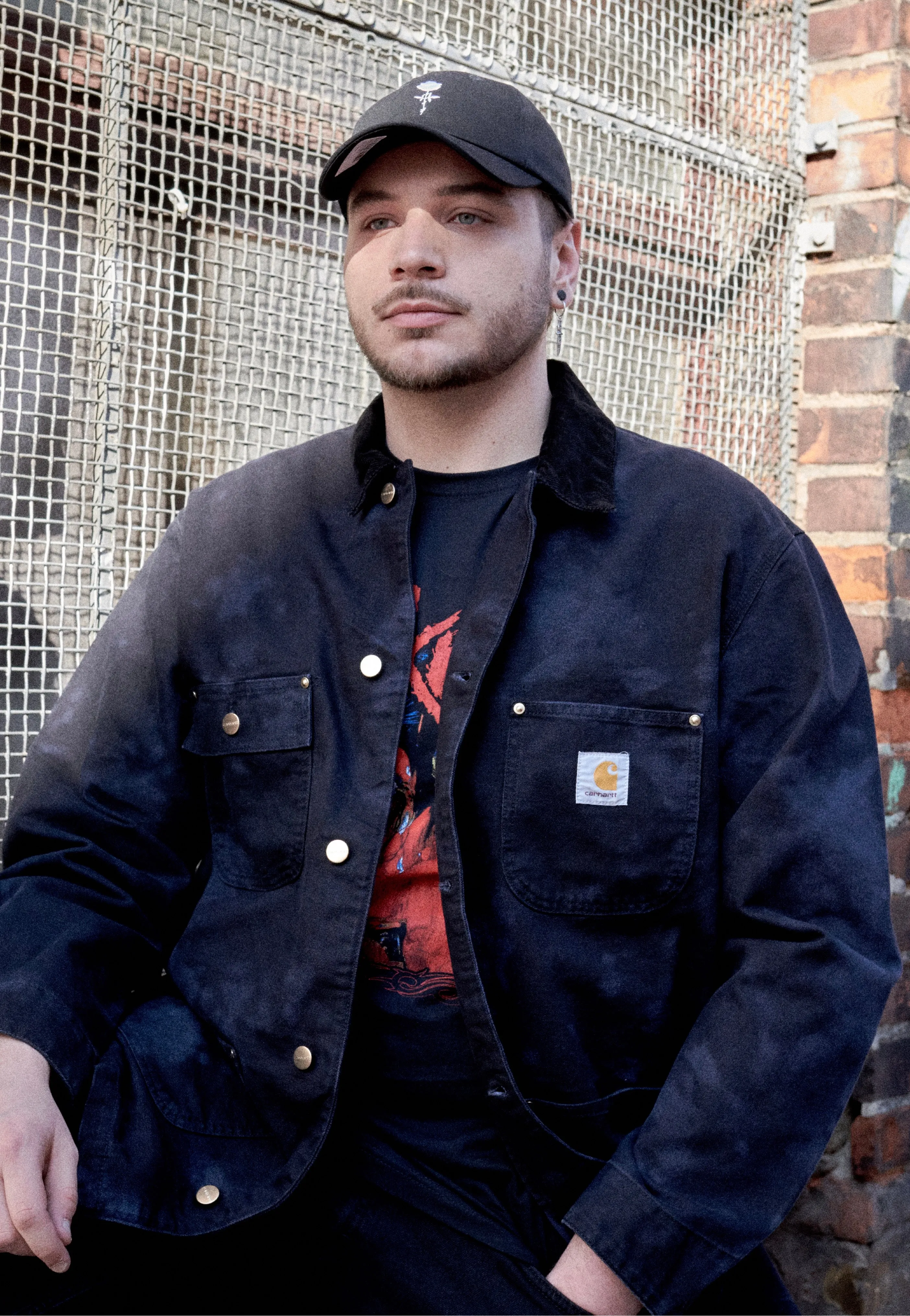 Durable Material Carhartt WIP - OG Chore Chromo Black Chromo/Black - Jacket