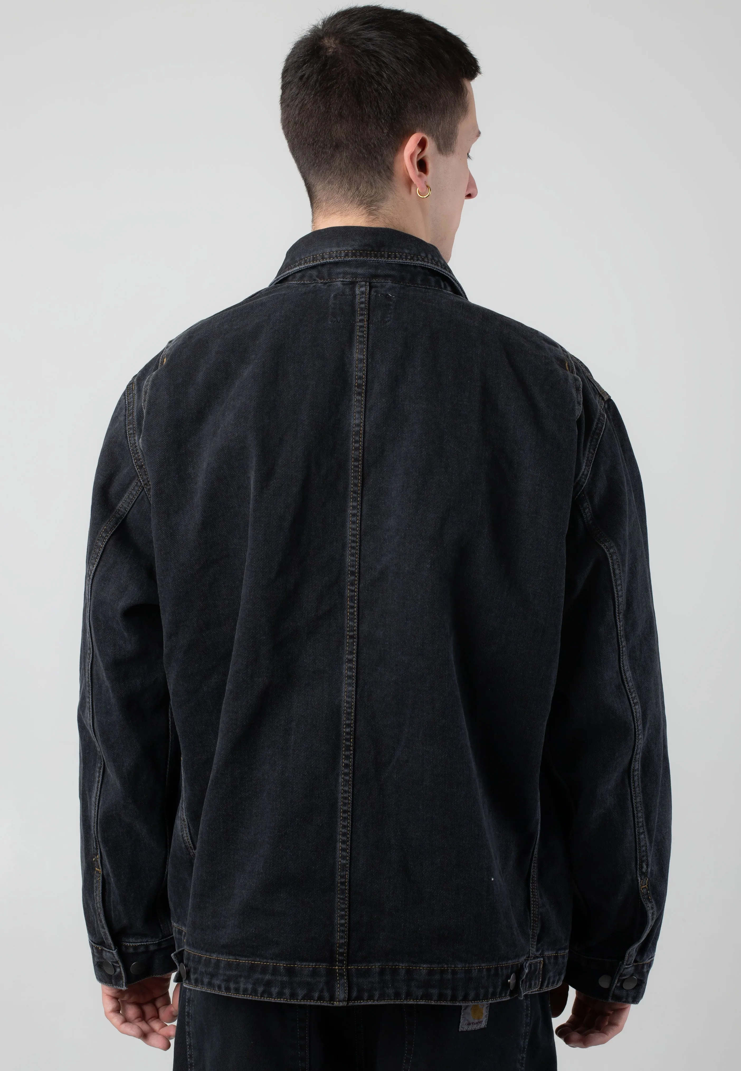 Carhartt WIP - OG Double Front Stone Washed Black - Jacket Laptop