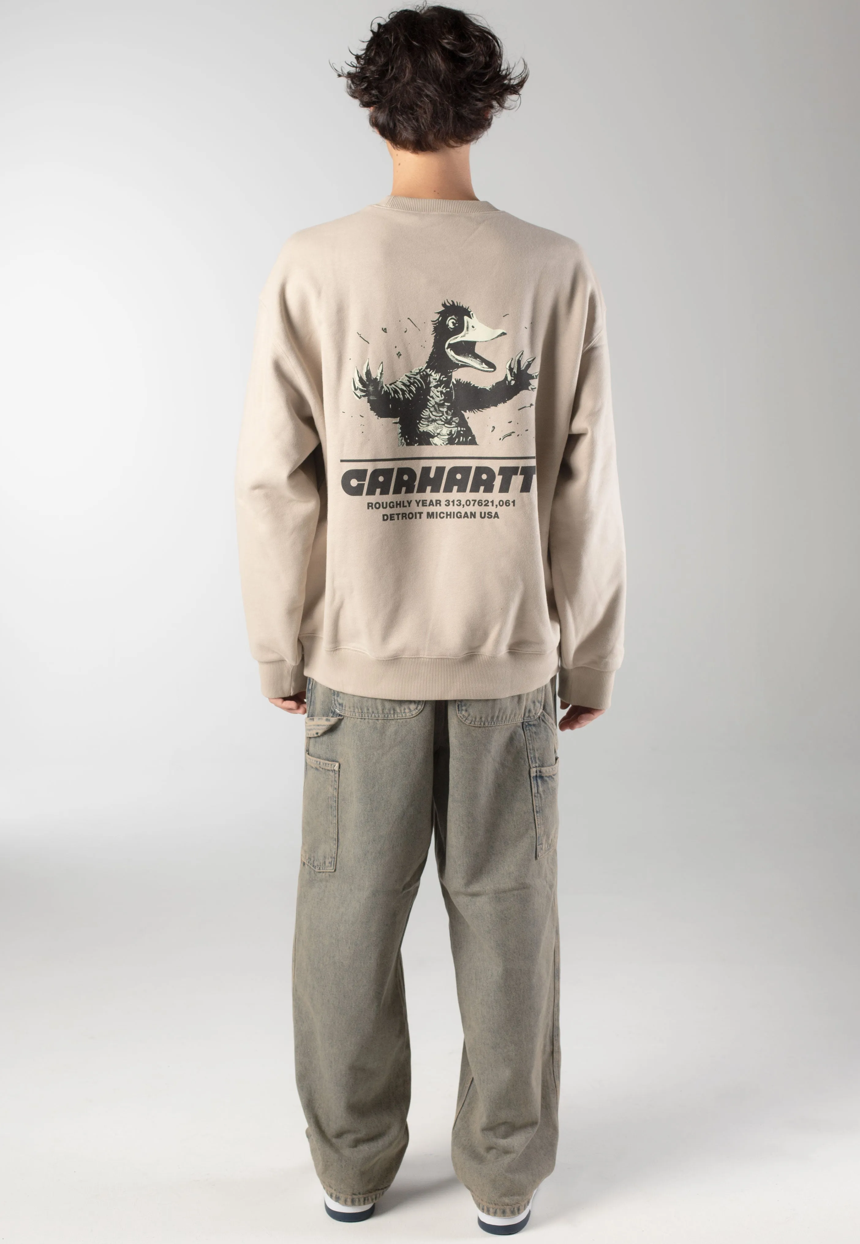 Carhartt WIP - OG Single Knee Blue/Leather Garment Dyed - Jeans Feel Good