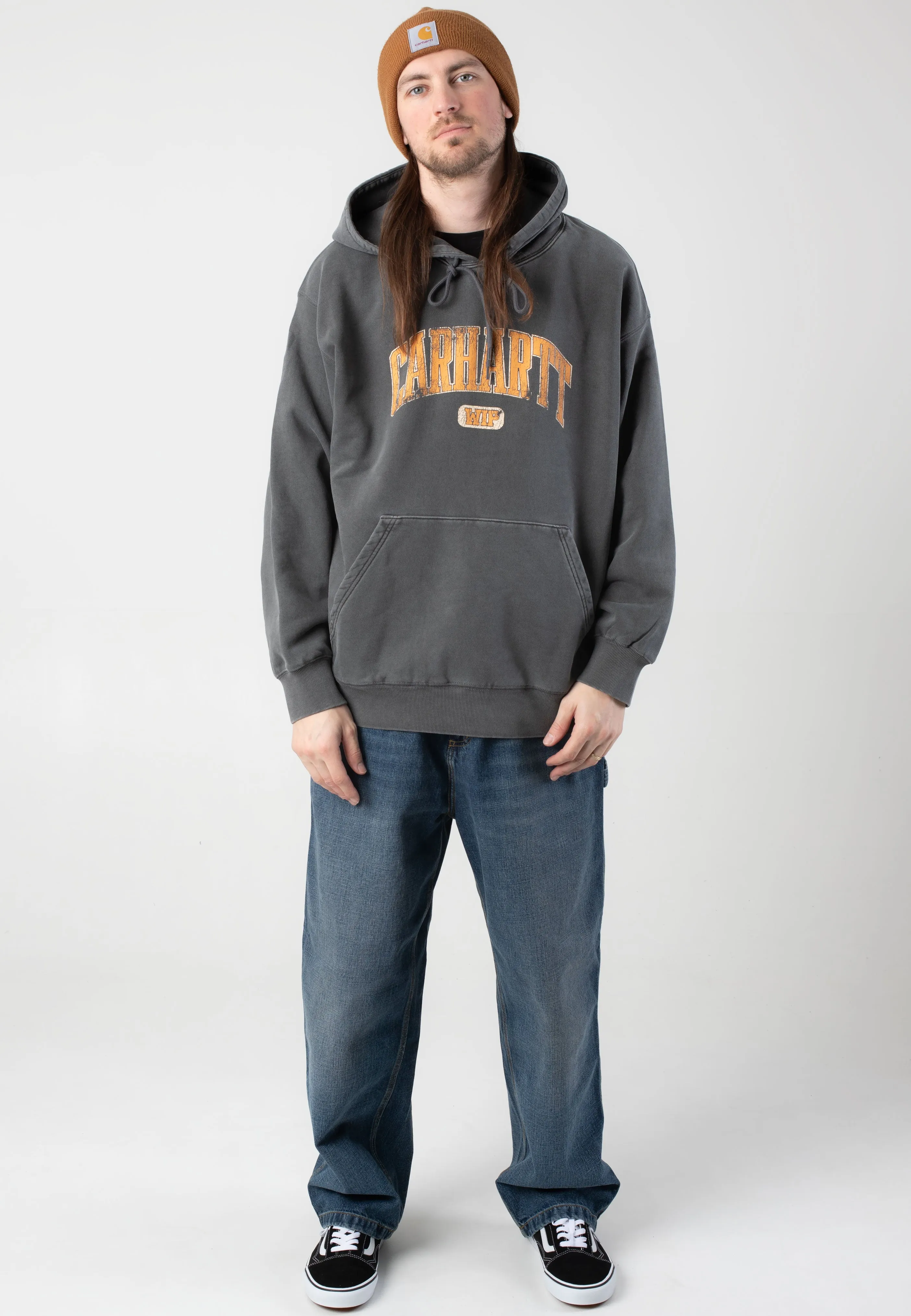 Low Profile Sustainable Fabric Carhartt WIP - OG Single Knee Dark Used Wash Blue - Pants