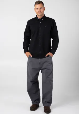 Stylish Fit Casual Comfort Carhartt WIP - Og Single Knee Stone Dyed Graphite - Pants