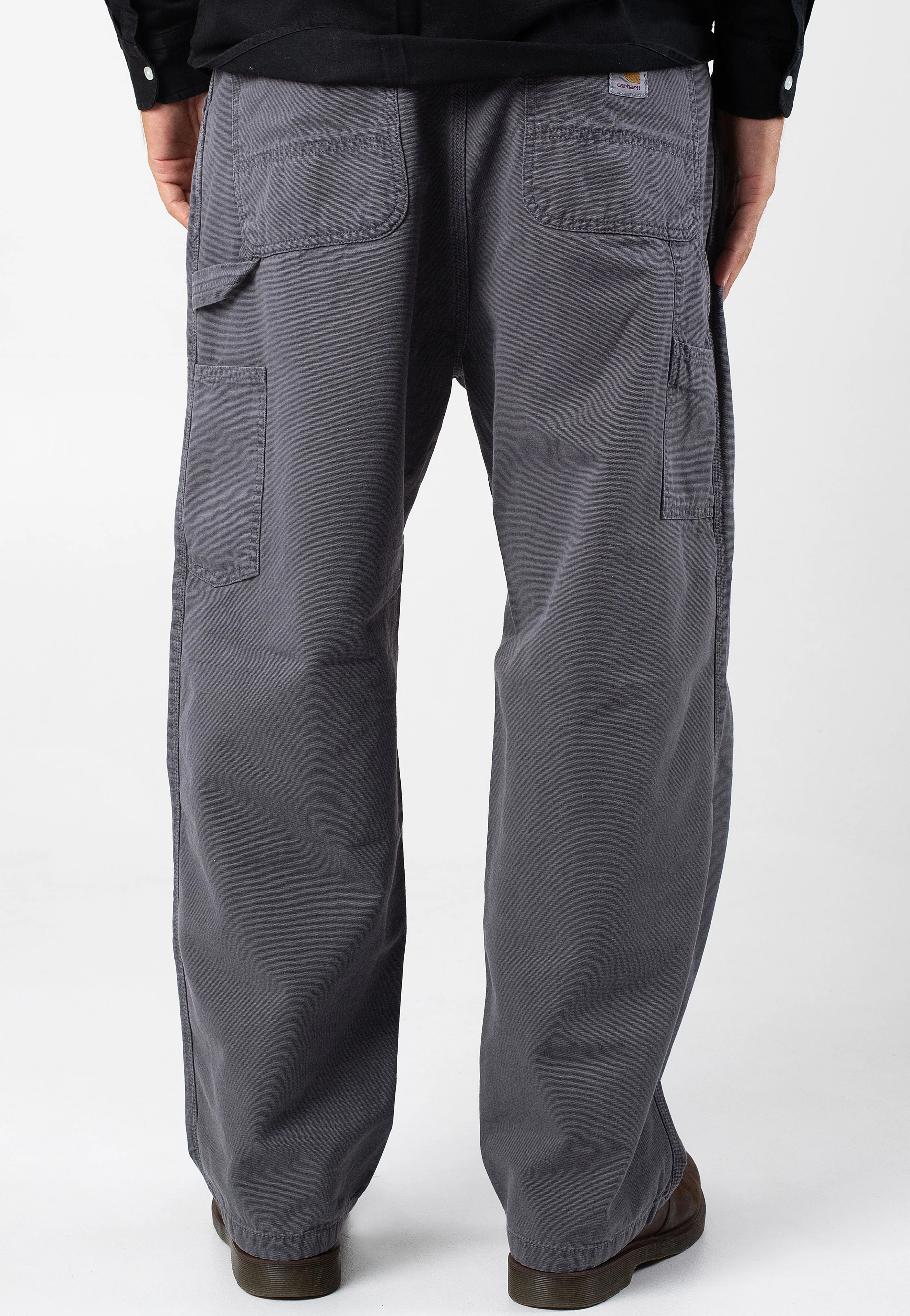 Carhartt WIP - Og Single Knee Stone Dyed Graphite - Pants Timeless Style
