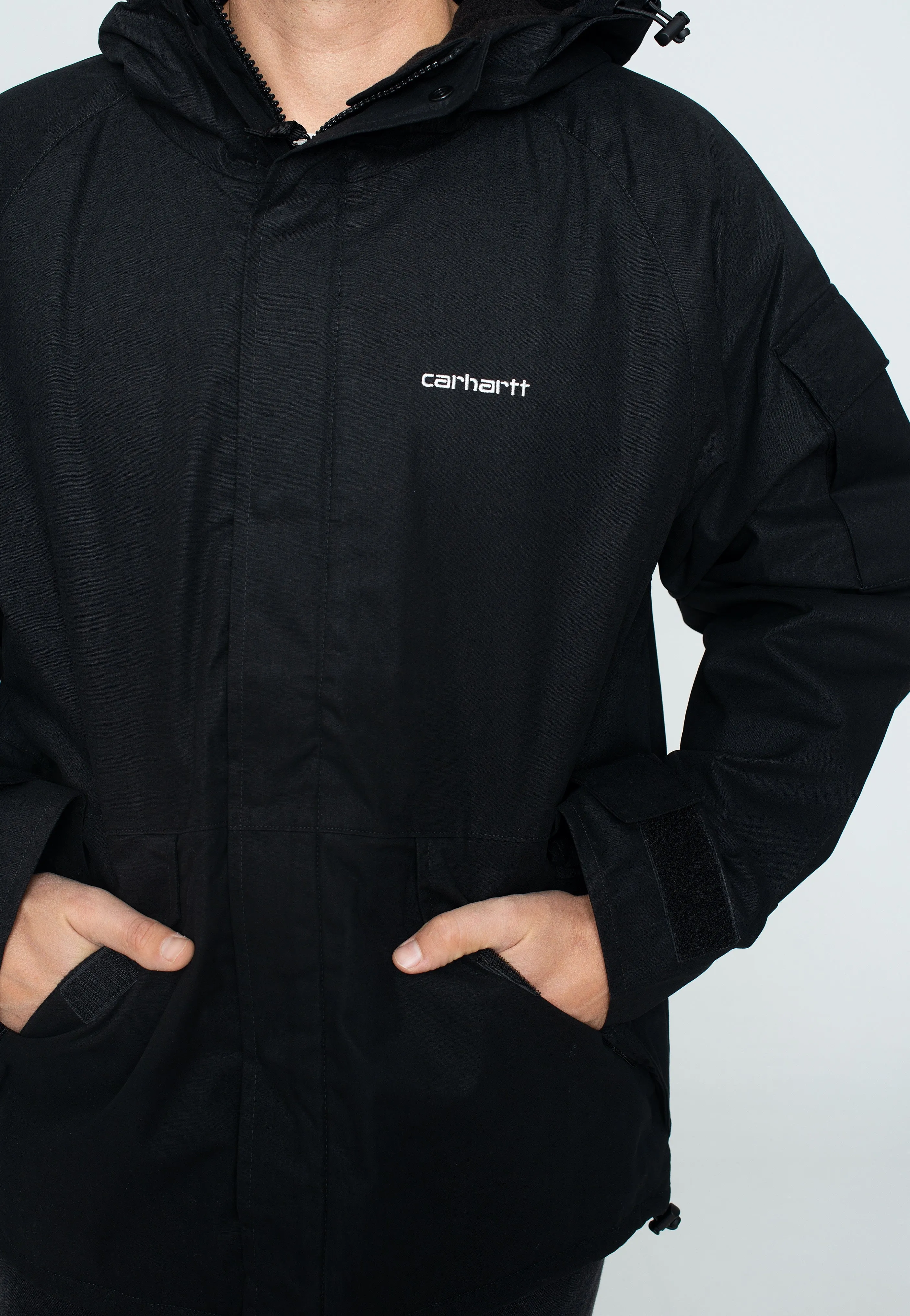 Carhartt WIP - Prospector Black/White - Jacket Snow - appropriate