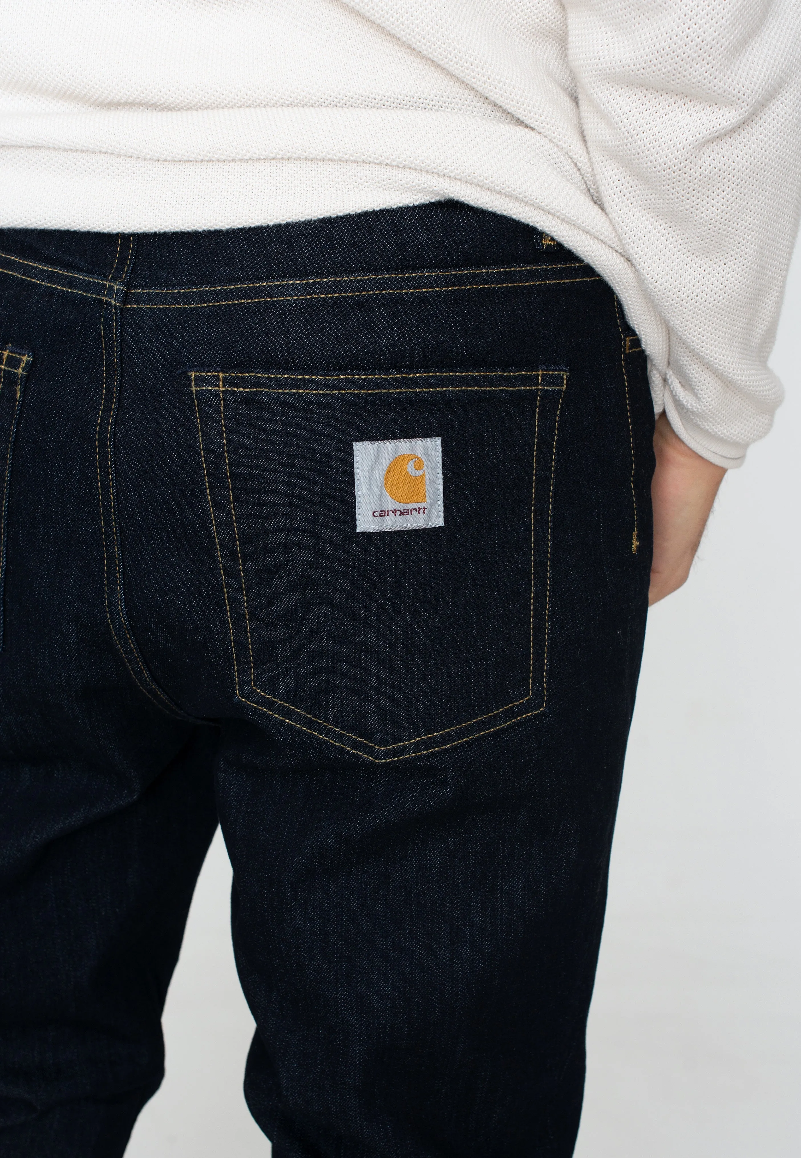 Carhartt WIP - Revolt One Wash Blue - Pants Feminine Fit