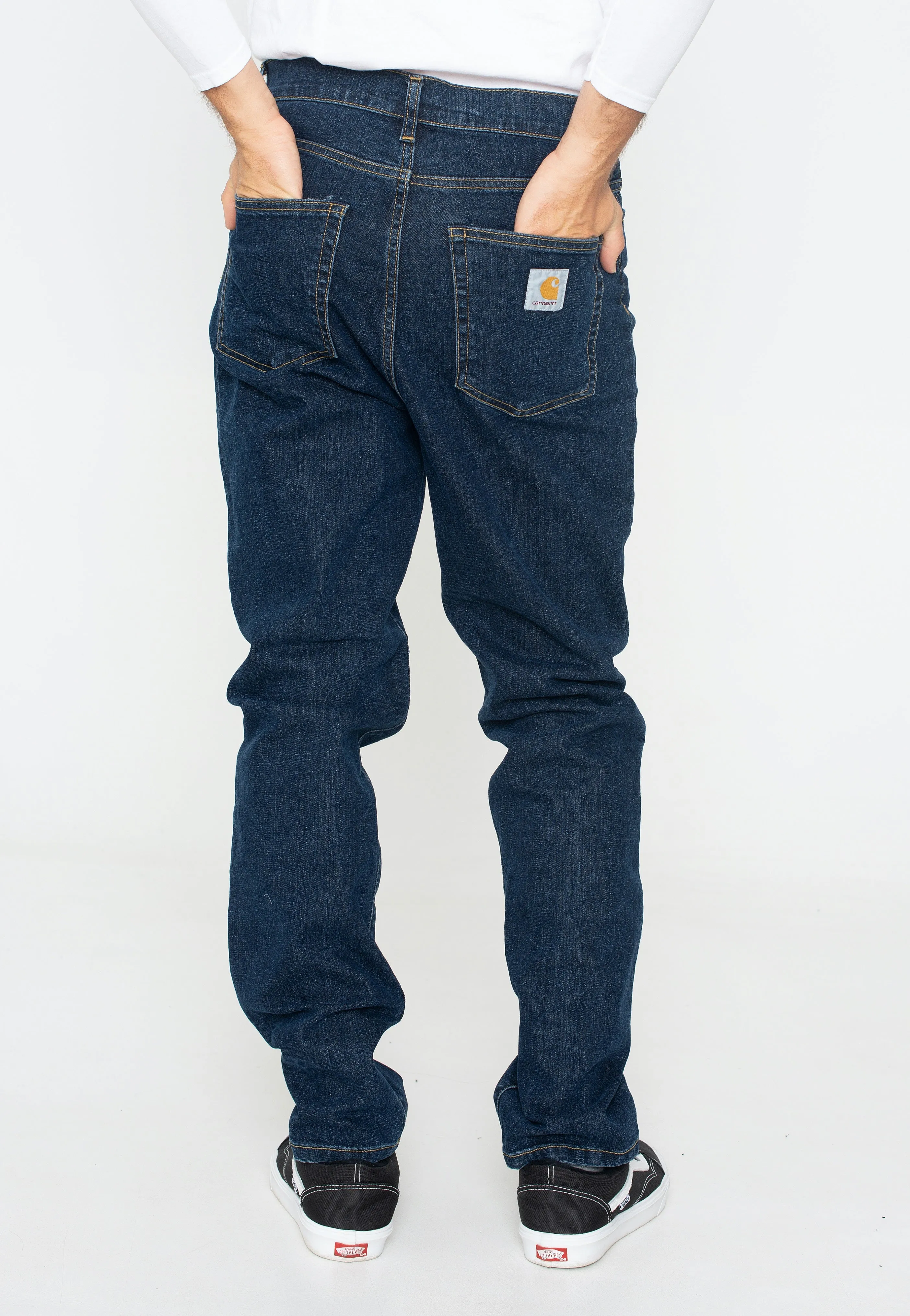 Carhartt WIP - Revolt Stone Washed Blue - Jeans Vintage Craft
