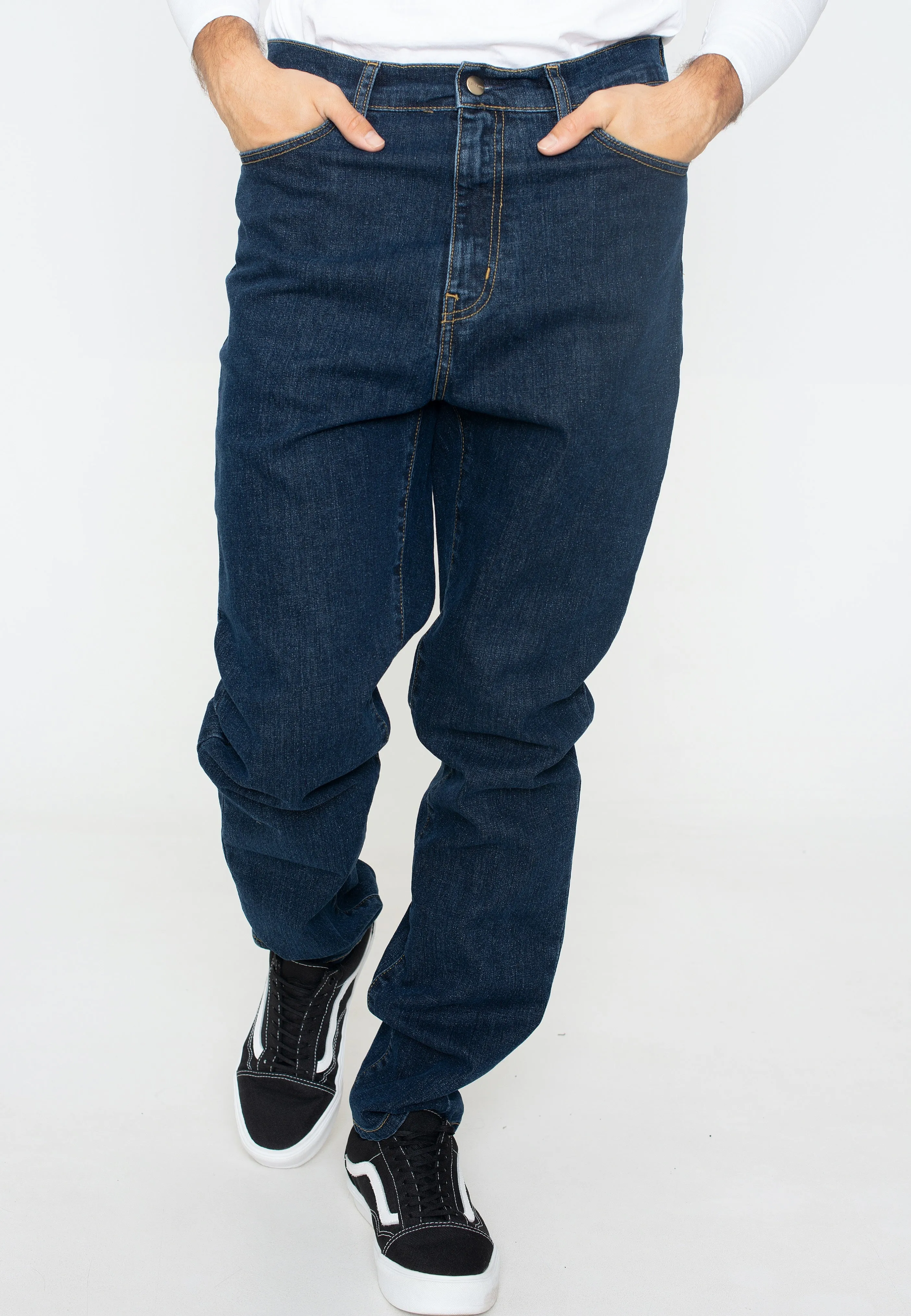 Carhartt WIP - Revolt Stone Washed Blue - Jeans Everyday Loose Music Event Balanced Fit