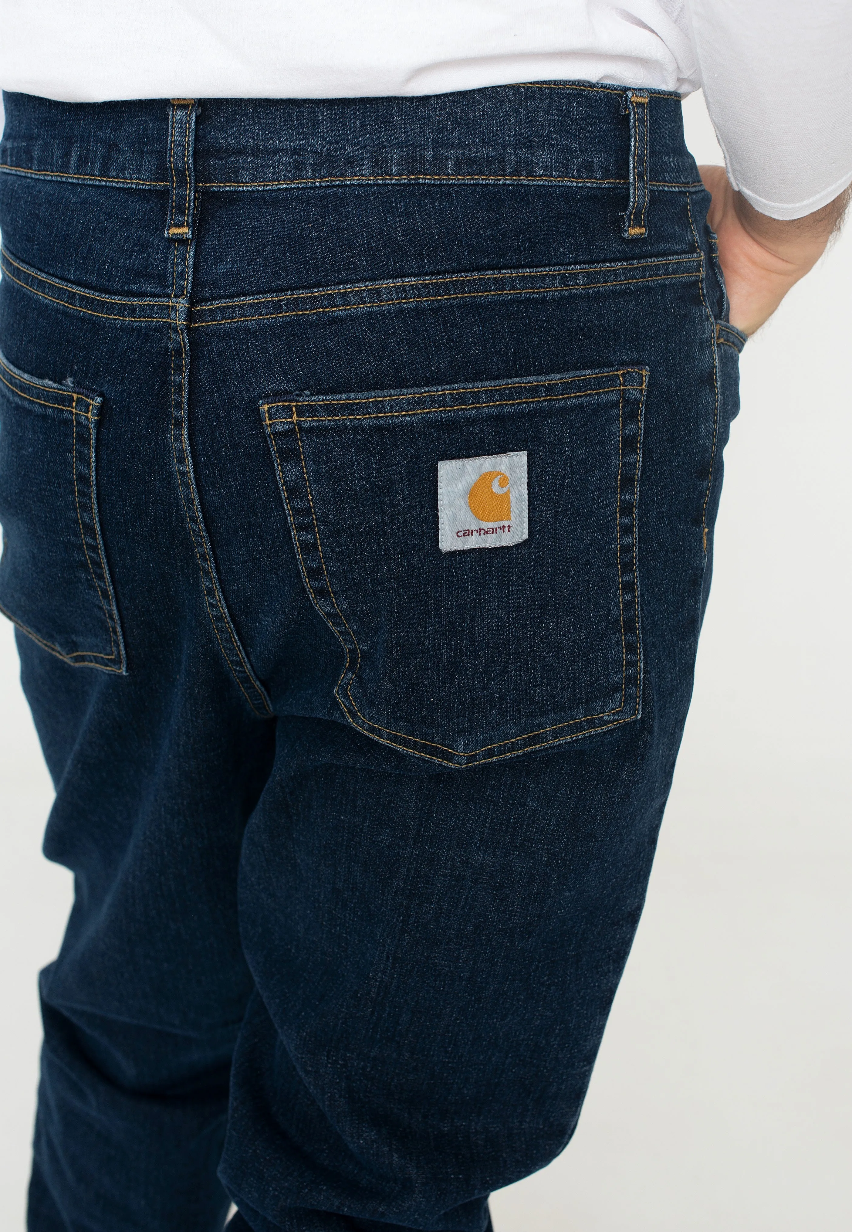 Carhartt WIP - Revolt Stone Washed Blue - Jeans Vintage Craft