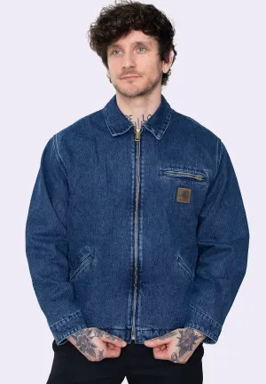 Carhartt WIP - Rider Stone Washed Blue - Jacket popular among fashionistas Target