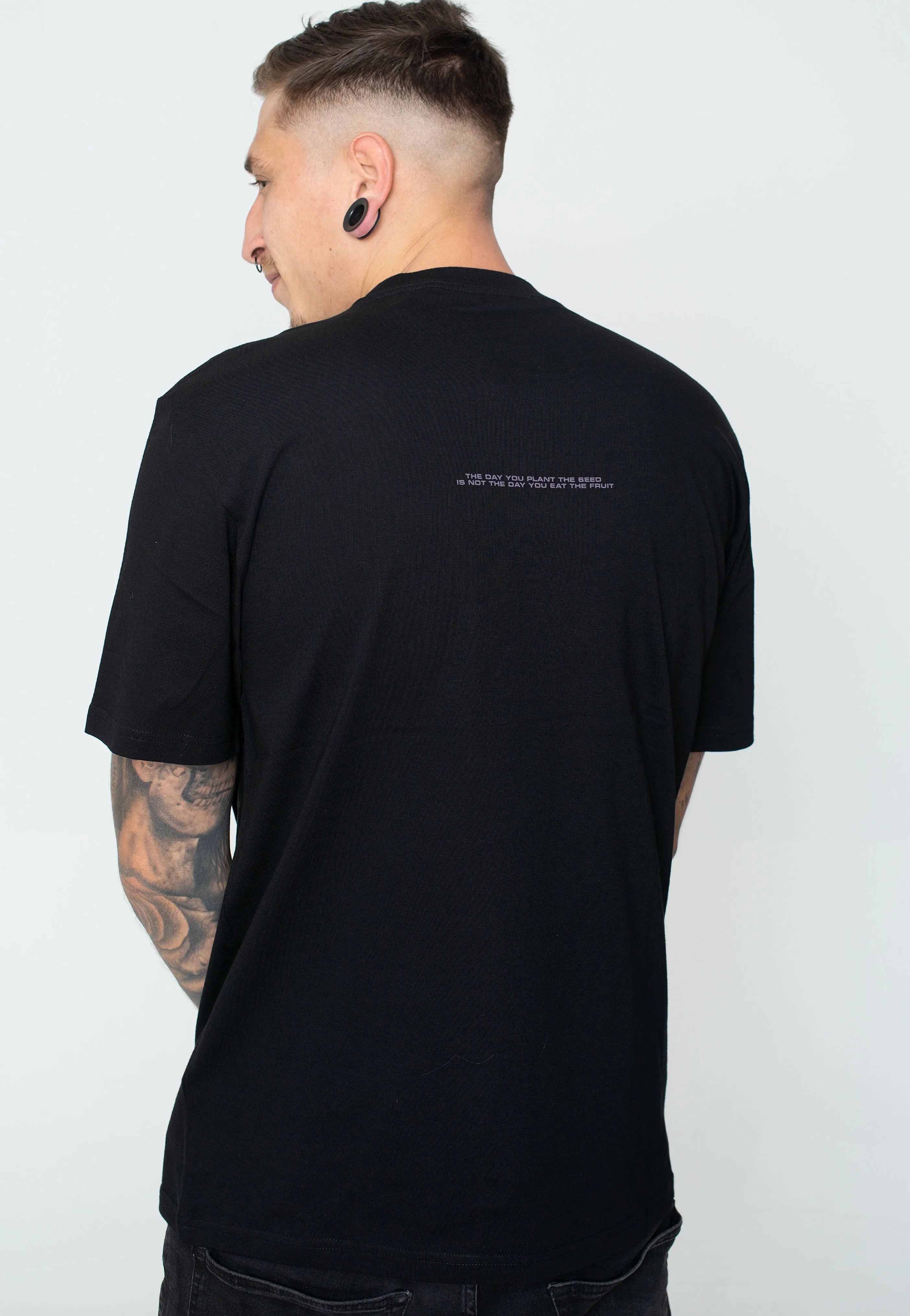Carhartt WIP - Seeds Black - T-Shirt Vibrant Print