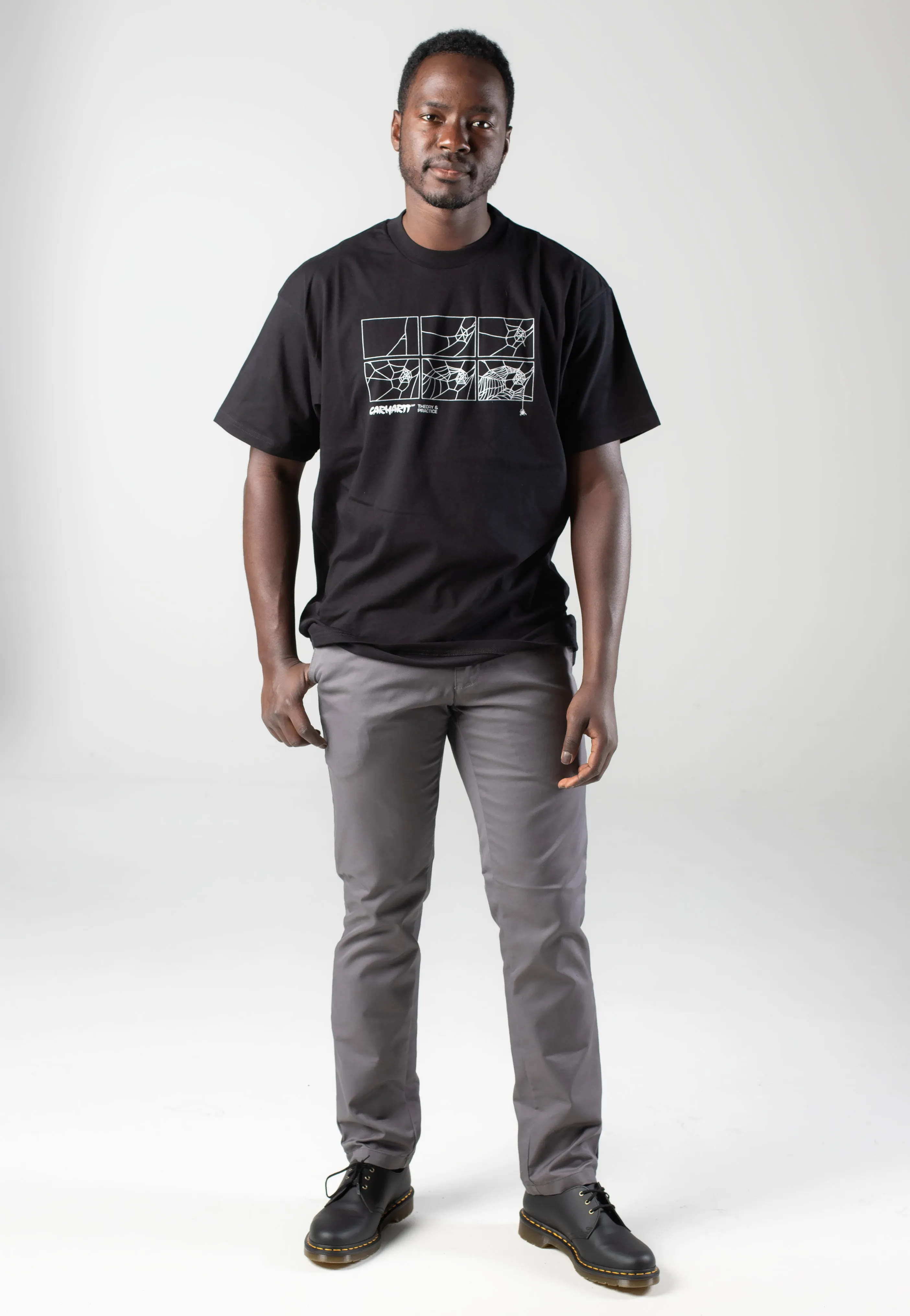 Carhartt WIP - Sid Rinsed Porphyry - Pants Comfortable Wear