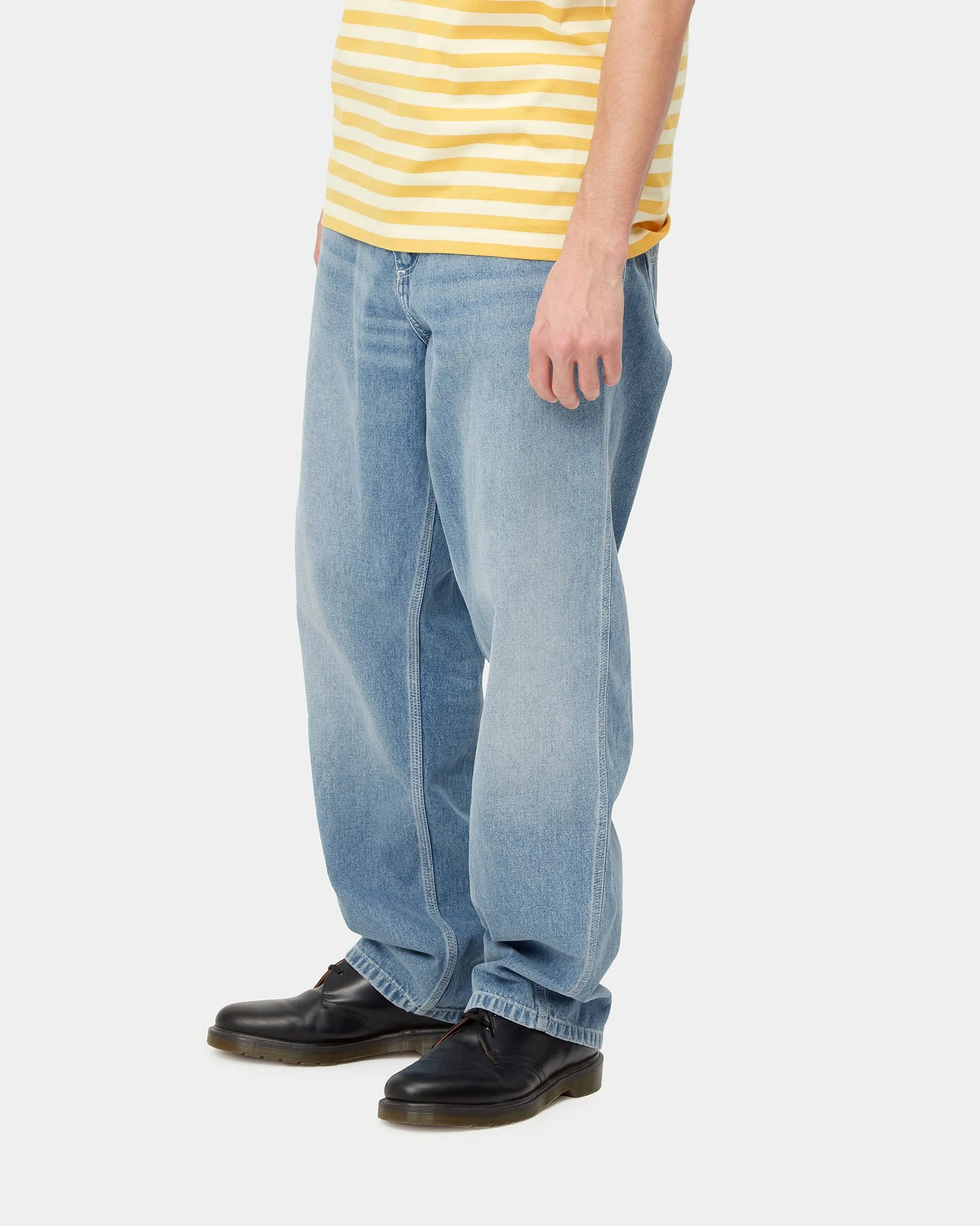 Carhartt WIP Simple Pant Loose Fit Mens Jeans - Blue Light True Washed | Carhartt WIP Jeans | JEANSTORE