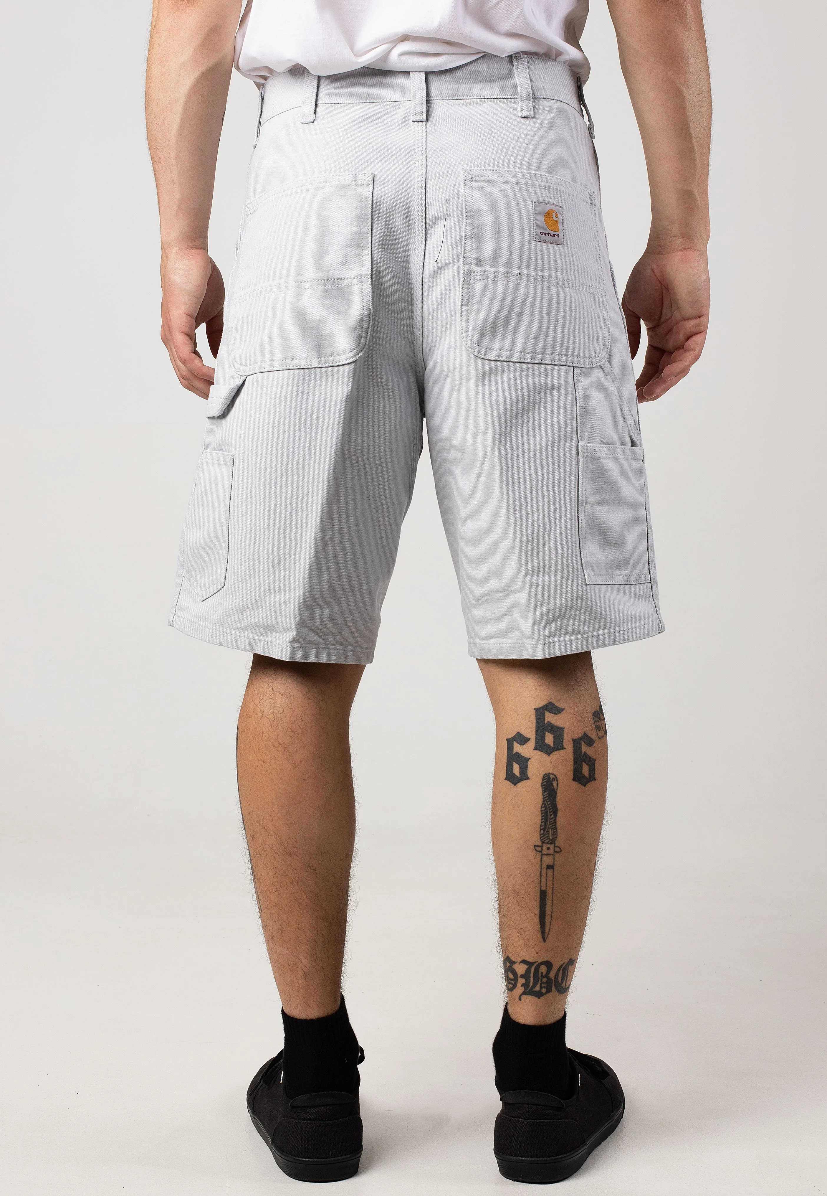 Carhartt WIP - Single Knee Rinsed Basalt - Shorts Beach Look