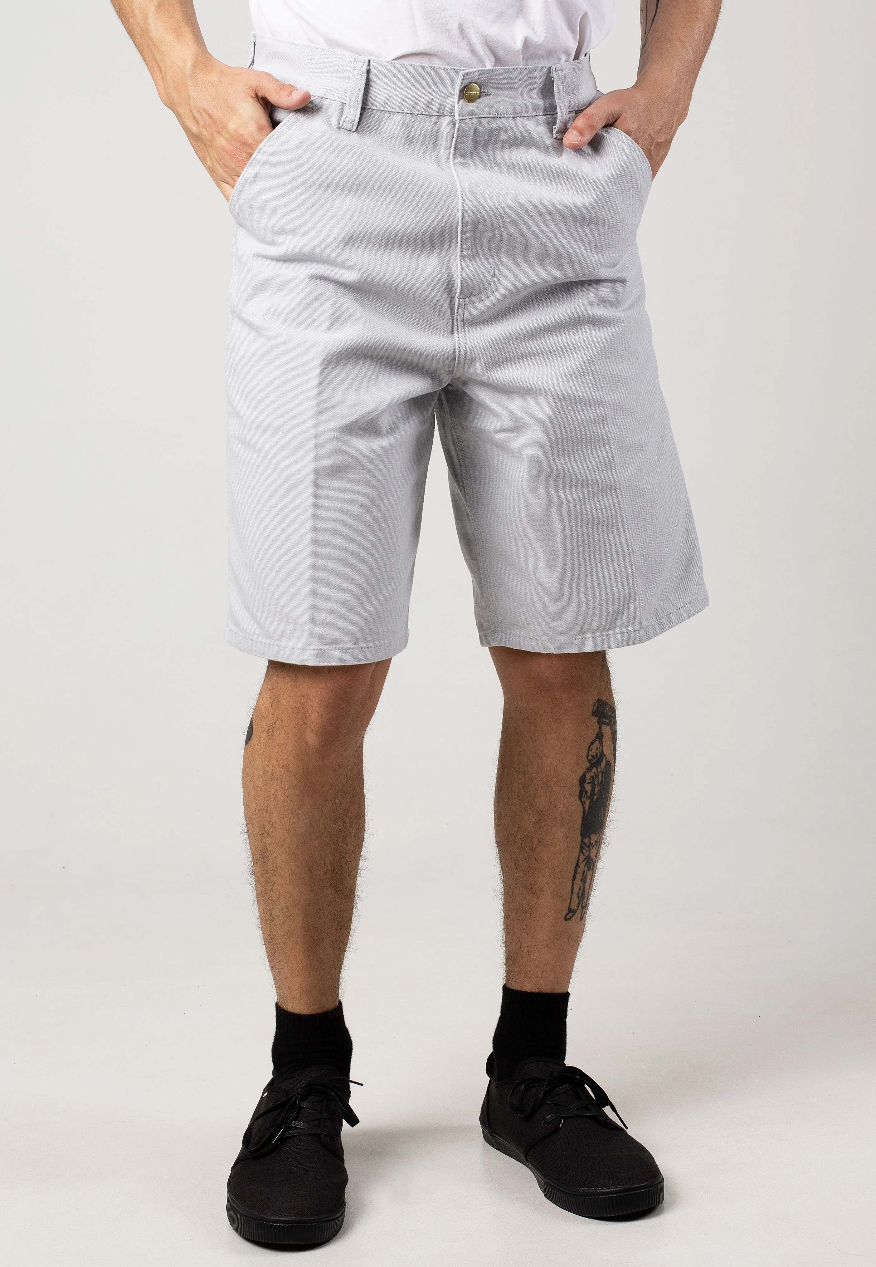 Sporty Vibes City Mood Carhartt WIP - Single Knee Rinsed Basalt - Shorts