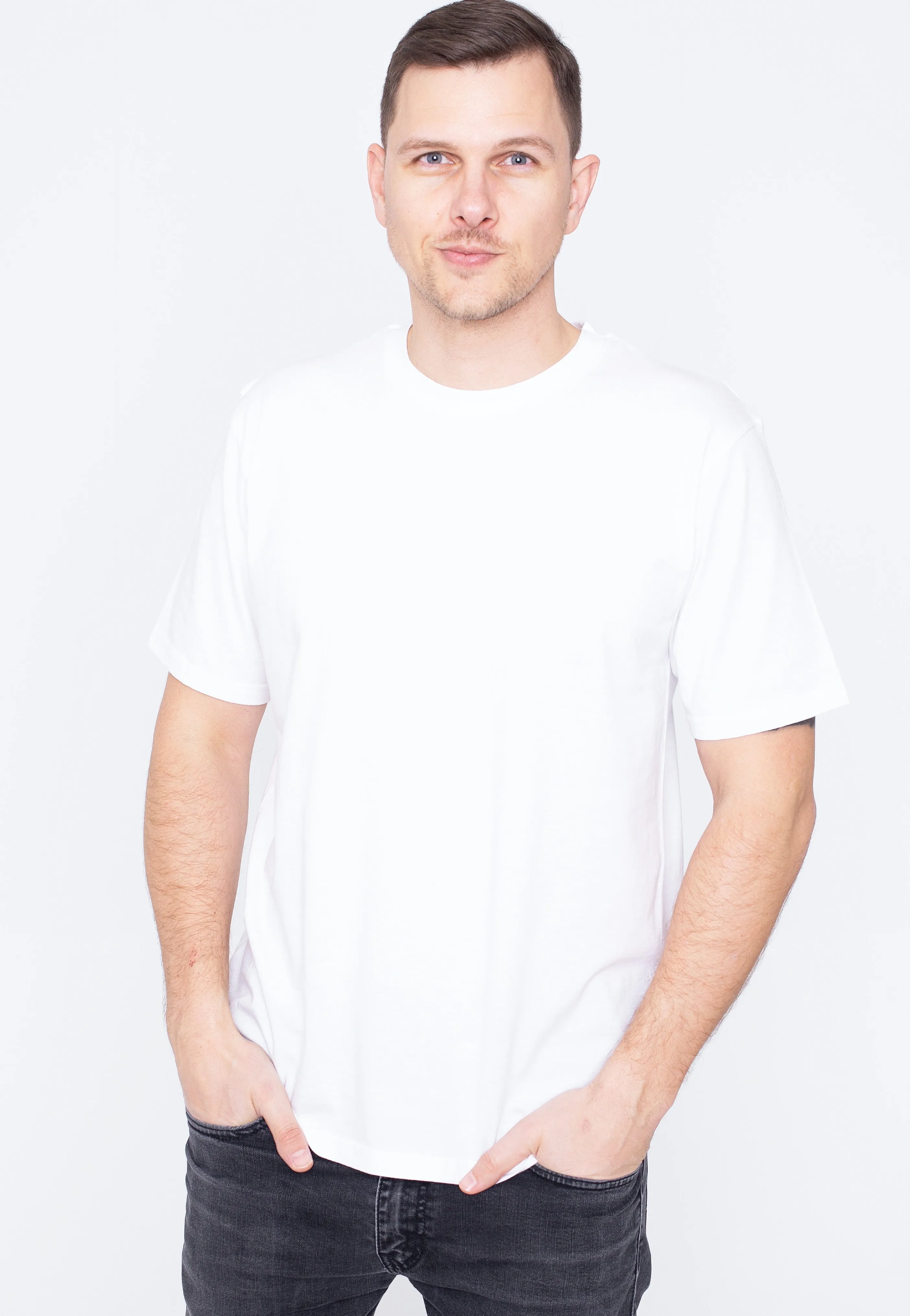 Carhartt WIP - Standard Crew Neck Pack Of 2 White/White - T-Shirt Comfy Design