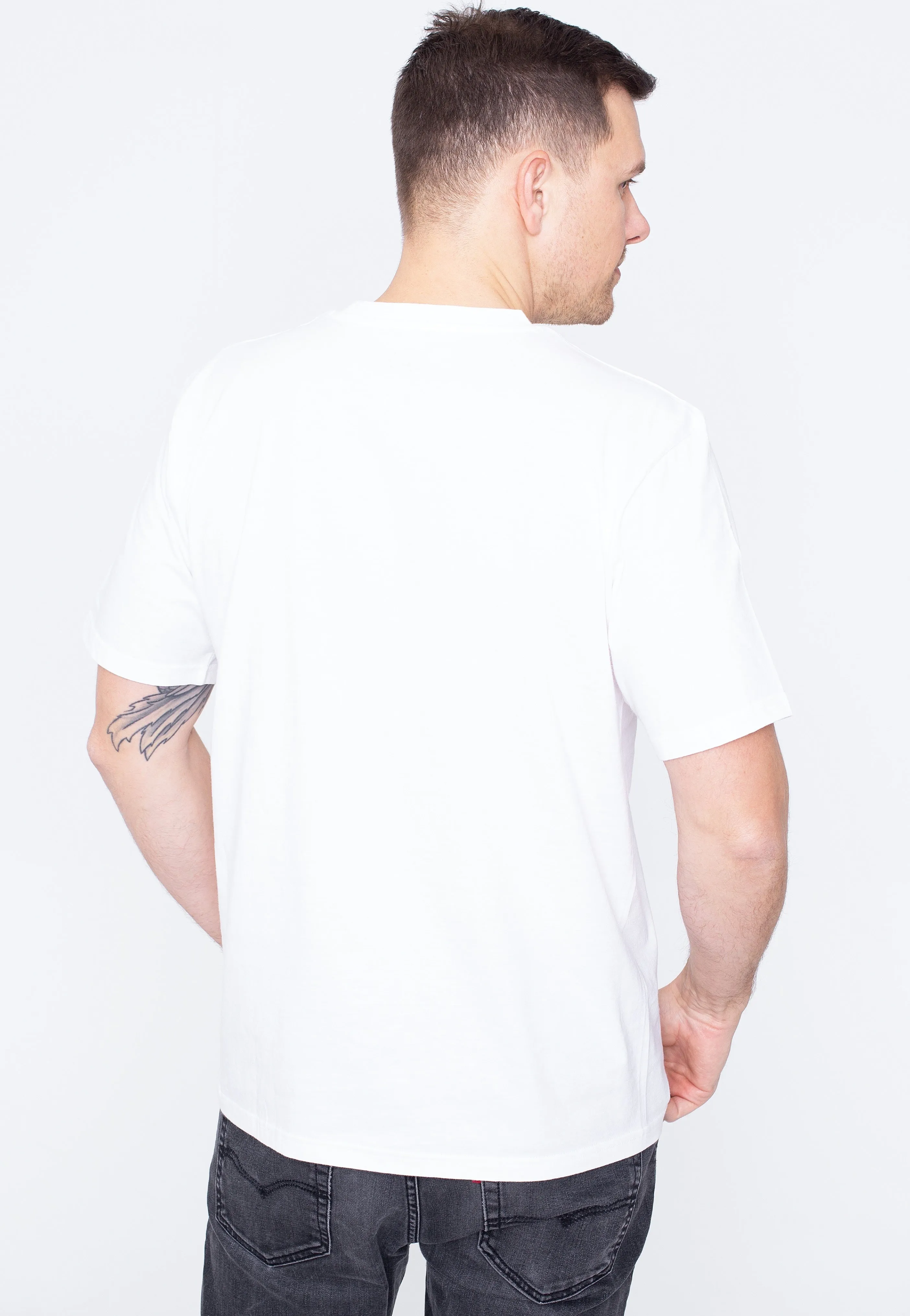 Carhartt WIP - Standard Crew Neck Pack Of 2 White/White - T-Shirt Comfy Design