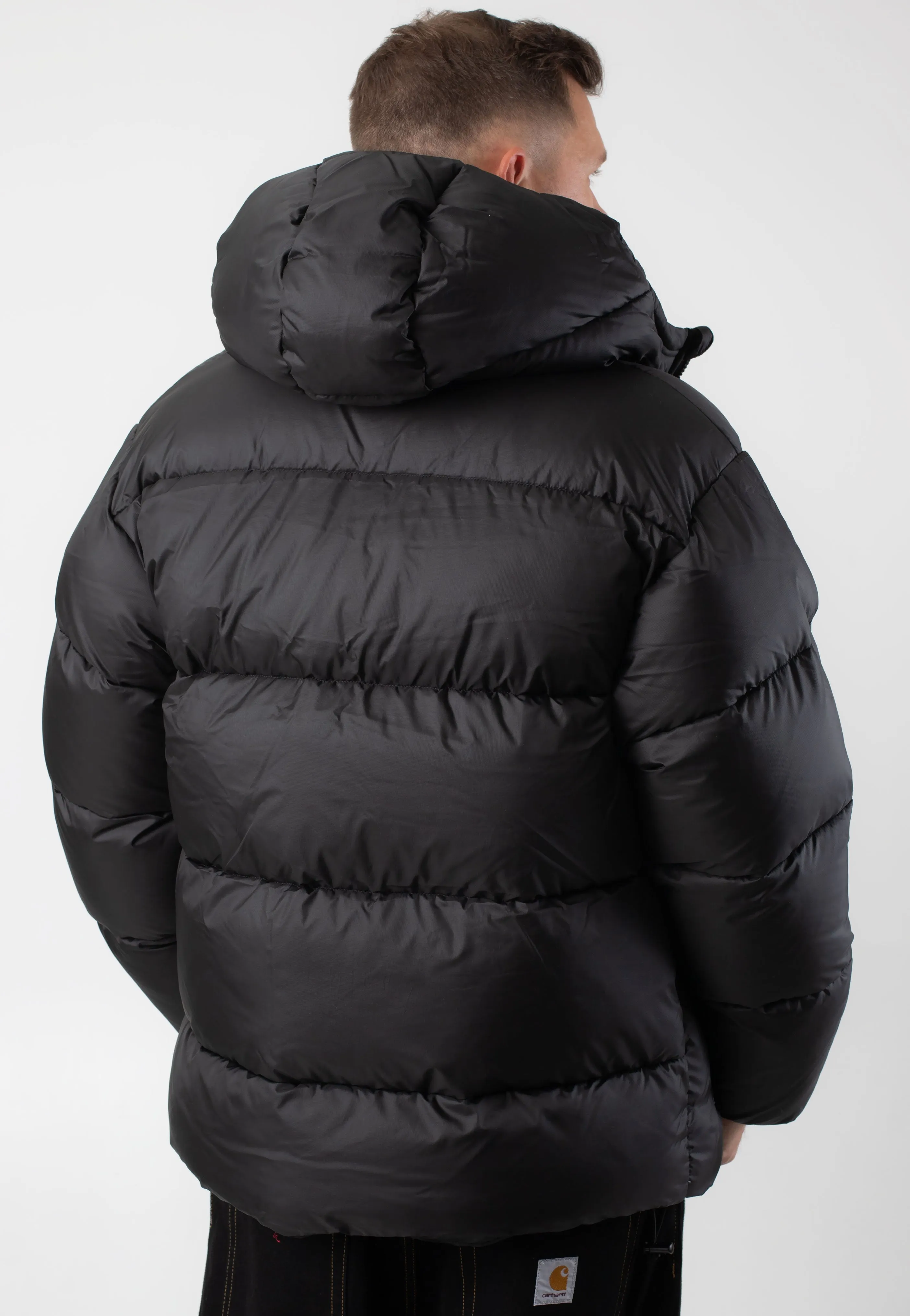 Carhartt WIP - Toronto Black/Camo Duck/Green - Jacket Reflective Strip