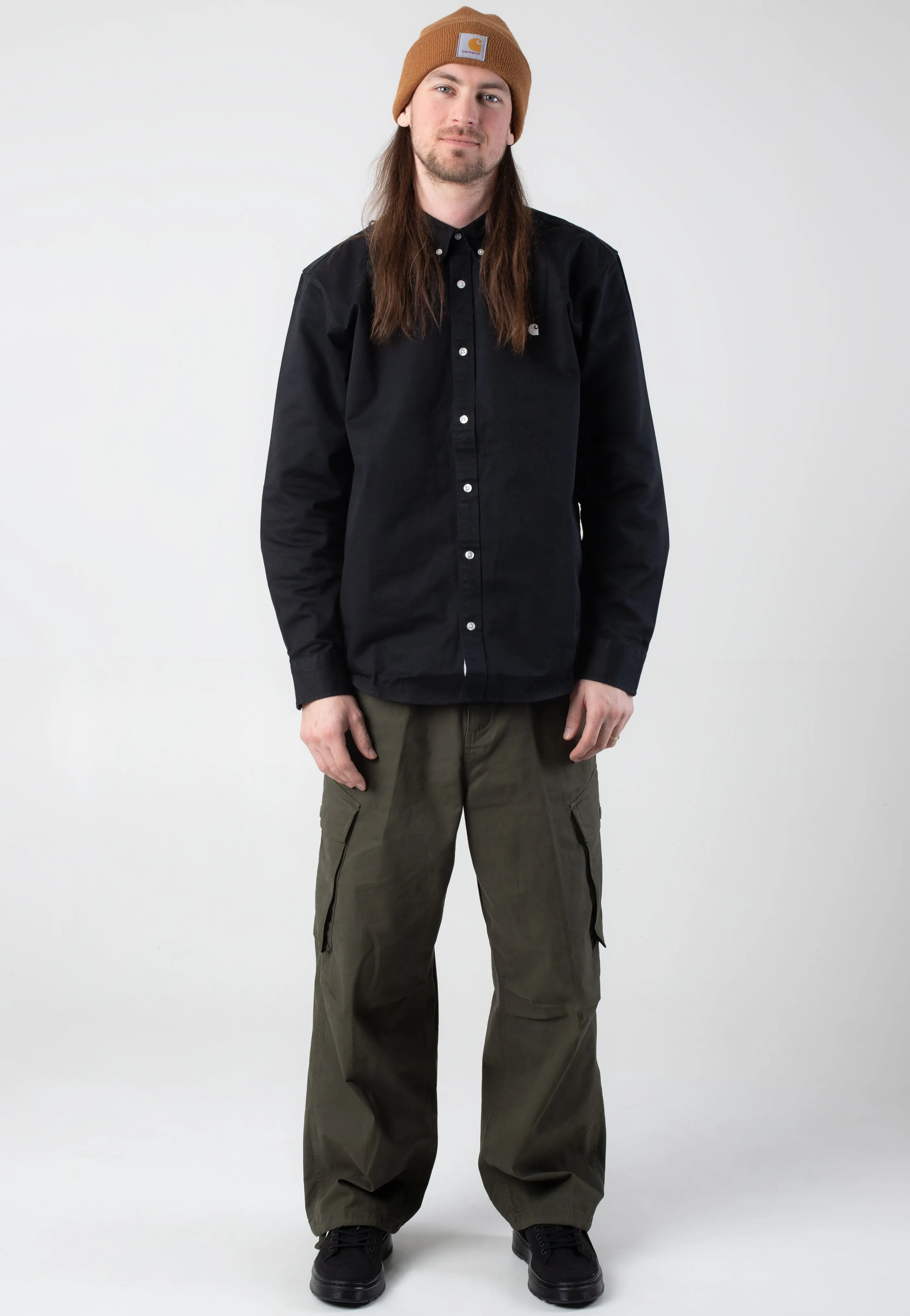 Carhartt WIP - Unit Stone Washed Turtle - Pants Versatile staple Refined fit
