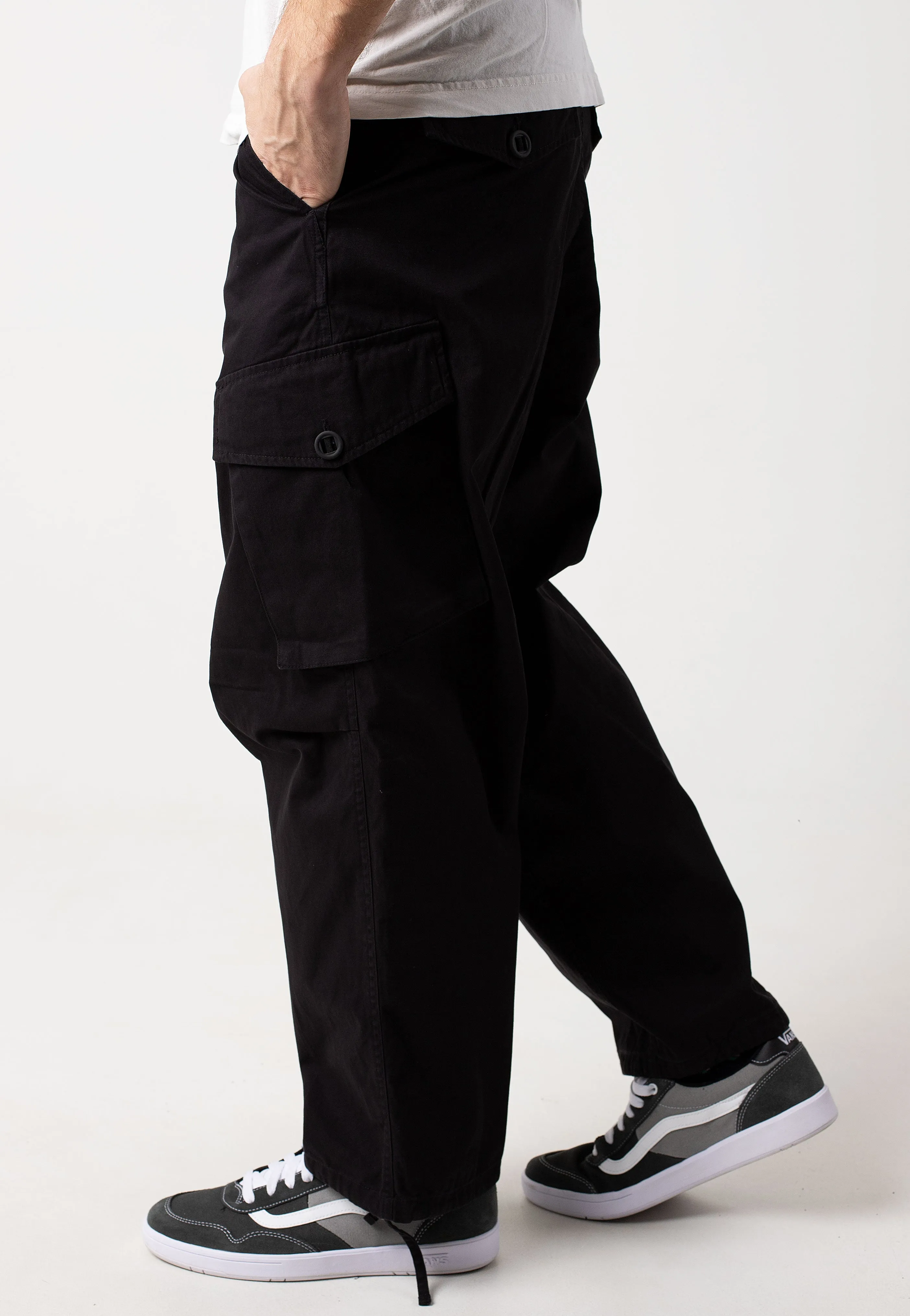 Carhartt WIP - Unity Heavy Enzyme Wash Black - Pants High Quality