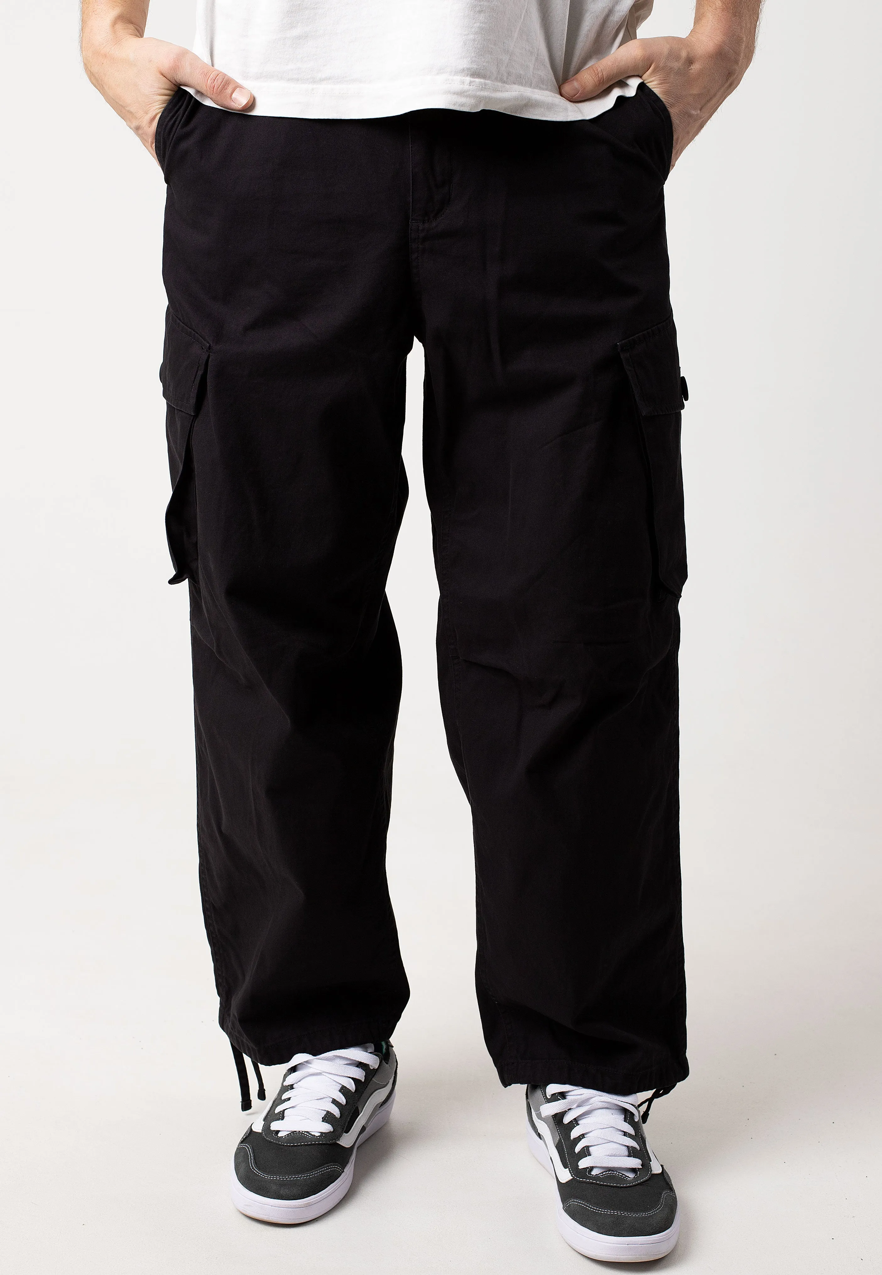 Carhartt WIP - Unity Heavy Enzyme Wash Black - Pants Everyday Comfort Relaxed Style