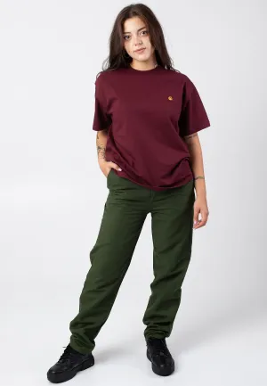 Carhartt WIP - W' American Script Malbec - T-Shirt Outdoor Look Sleeveless freedom