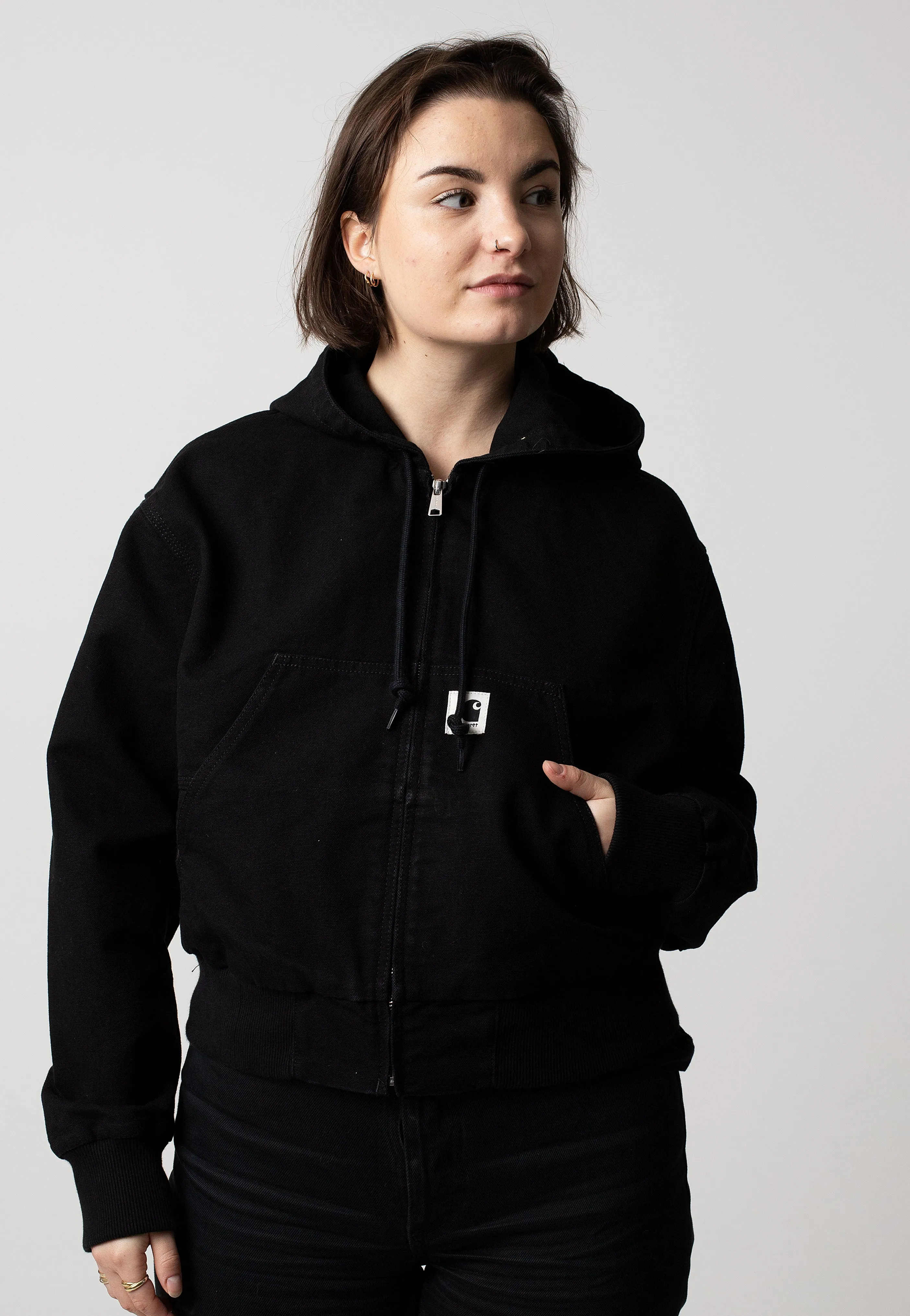 Altruism Carhartt WIP - W' Amherst Rinsed Black - Jacket