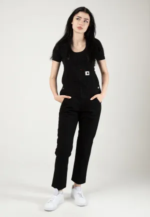 Blackout fabric Carhartt WIP - W' Bib Overall Rinsed Black - Dungarees