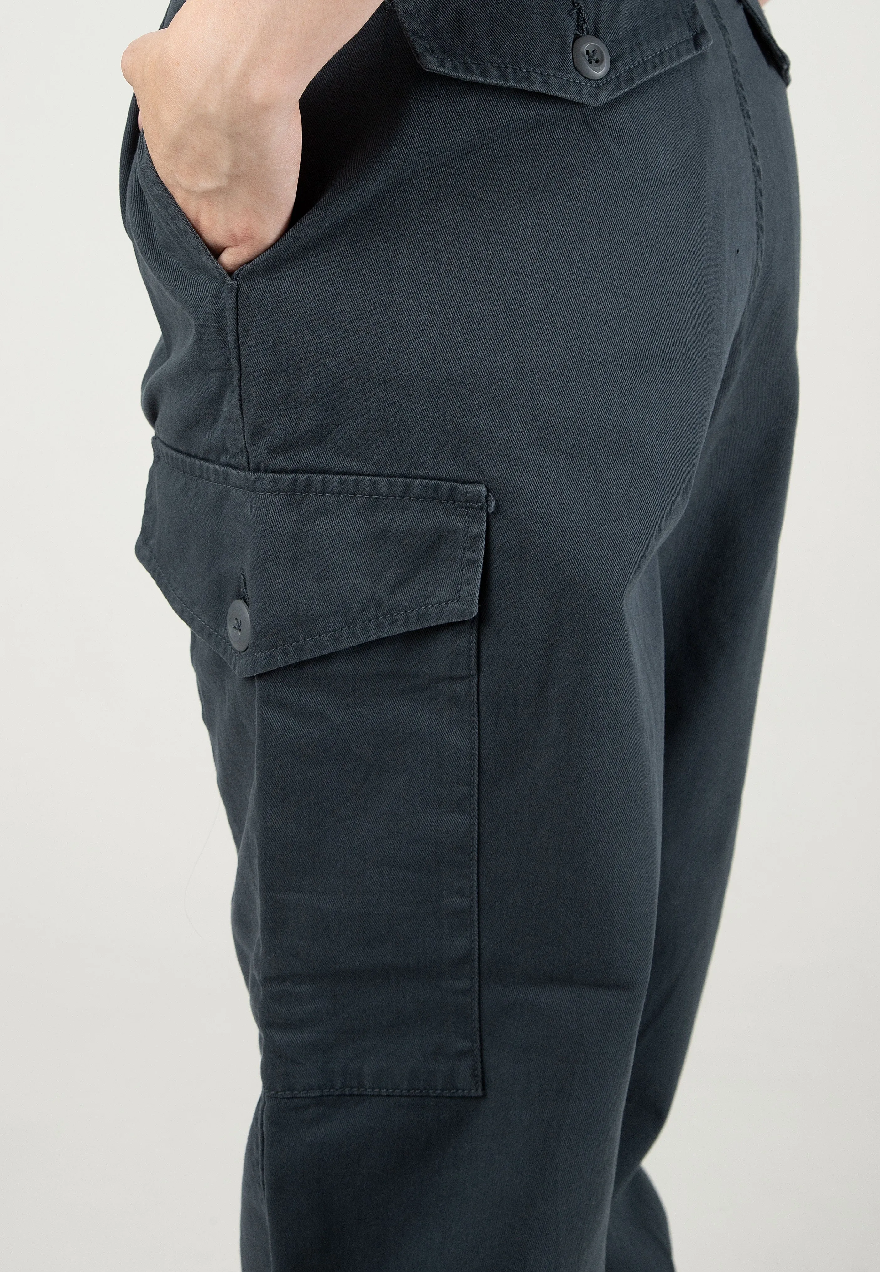 Carhartt WIP - W' Collins Garment Dyed Ore - Pants slim fit