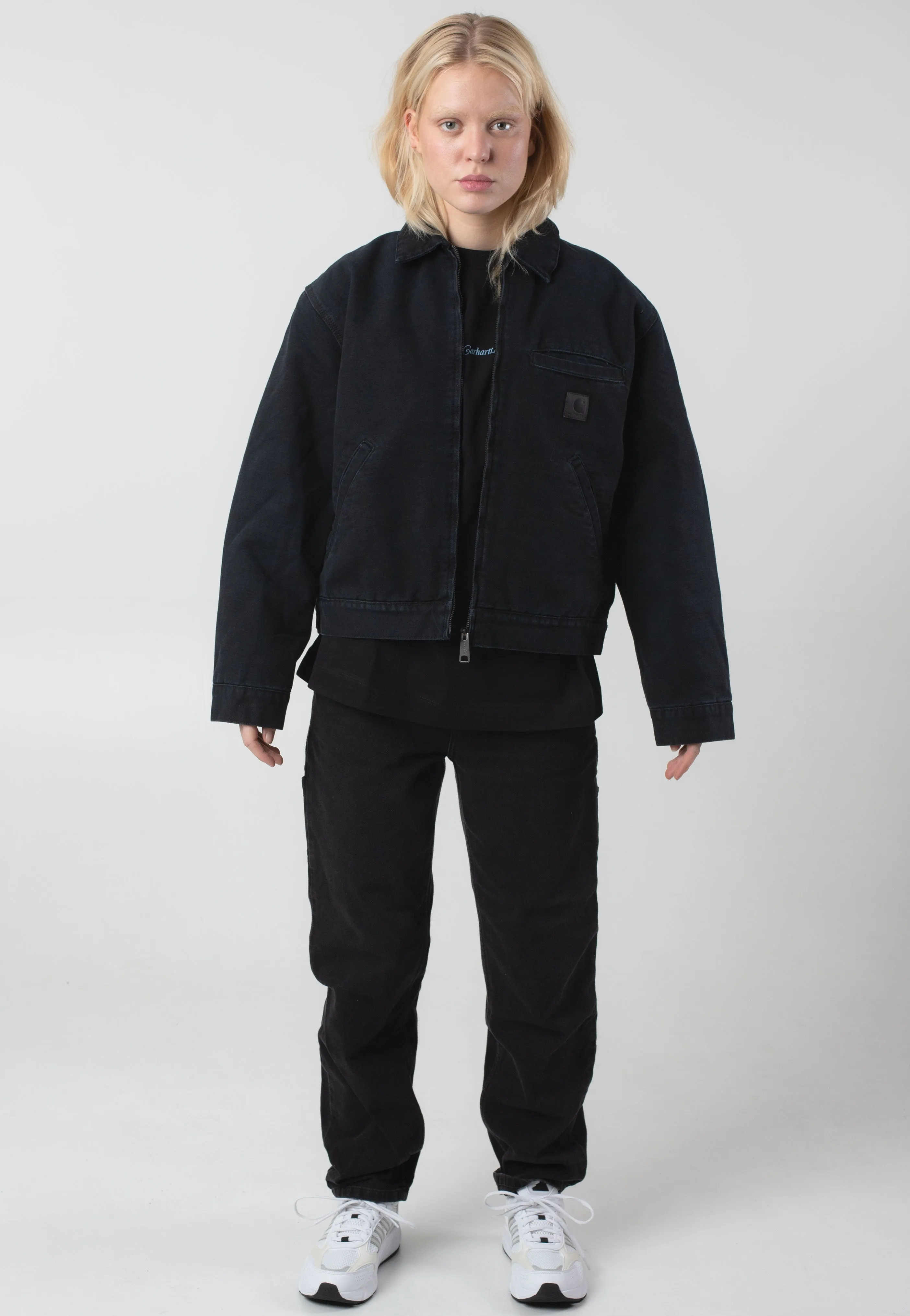 Carhartt WIP - W' Dayton Stone Canvas Black - Jacket Minimal Utility
