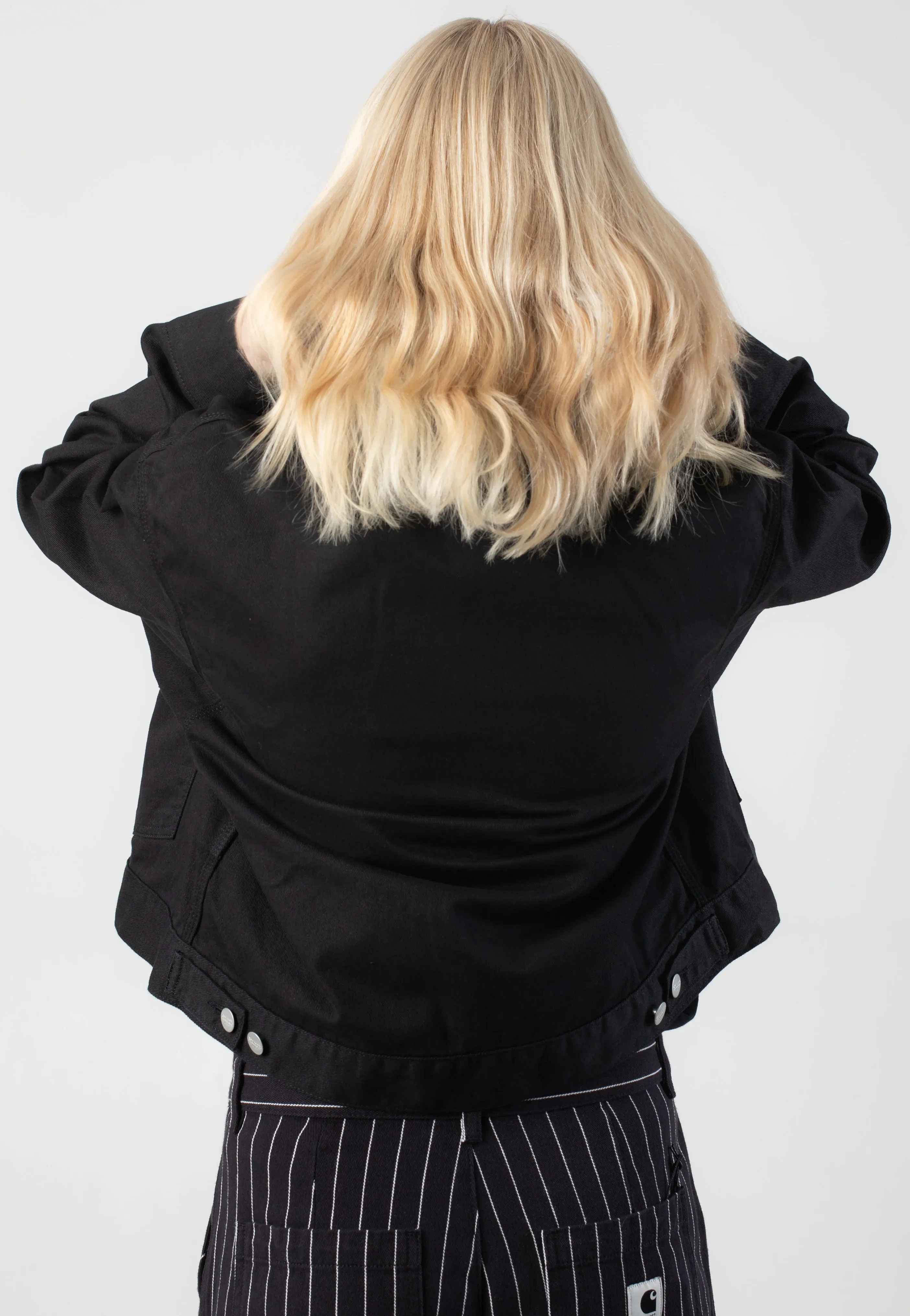 Carhartt WIP - W' Drewe Rinsed Black - Jacket A - line skirt