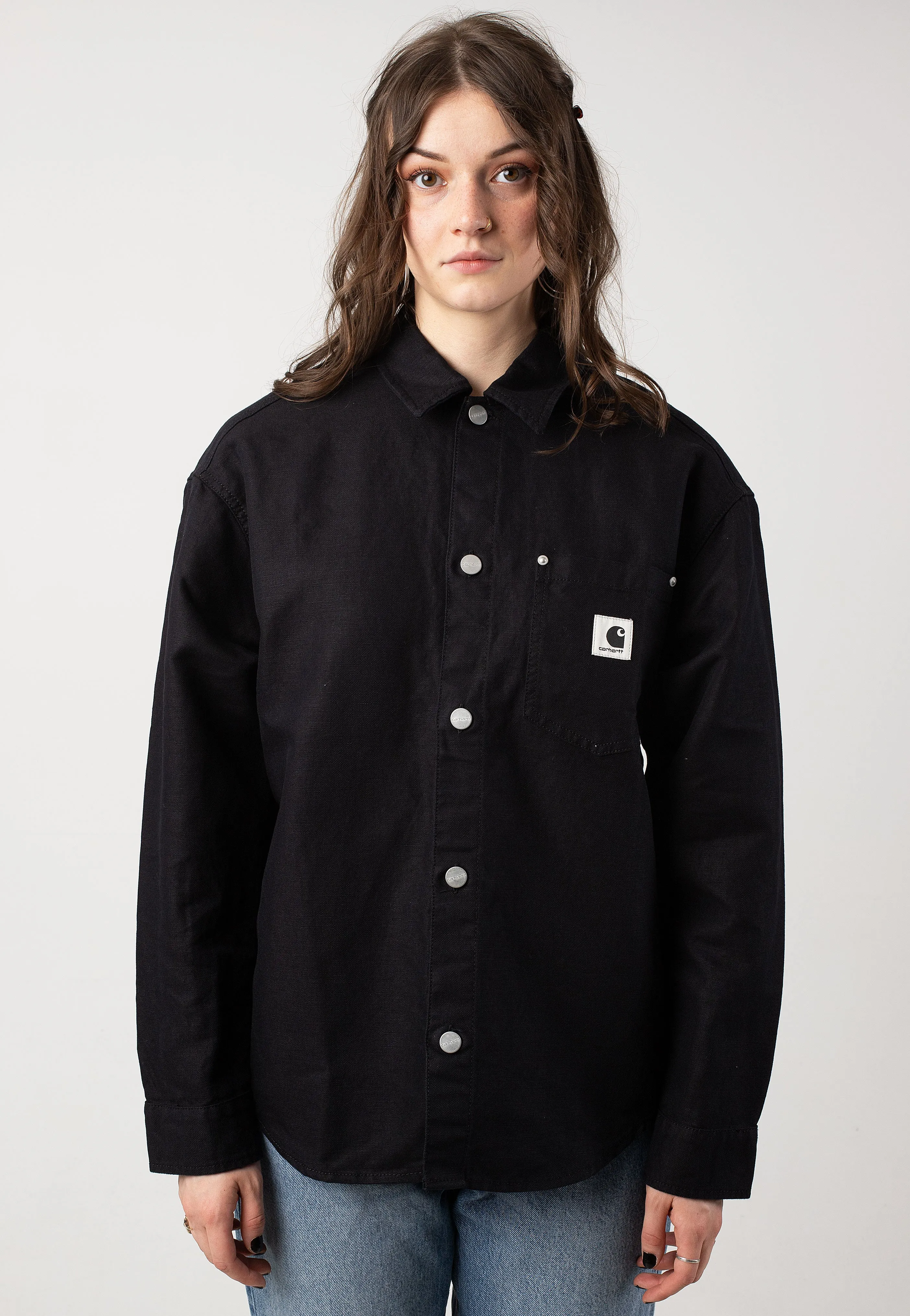 Carhartt WIP - W' Ethel Rinsed Black - Jacket Luxury items
