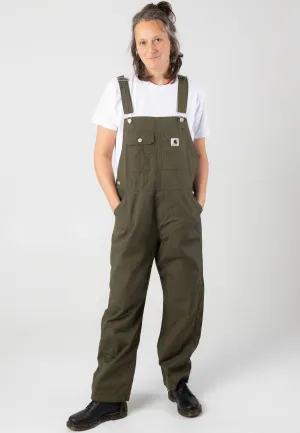 Office Friendly Flexible Use Carhartt WIP - W' Harlington Bib Rinsed Turtle - Pants
